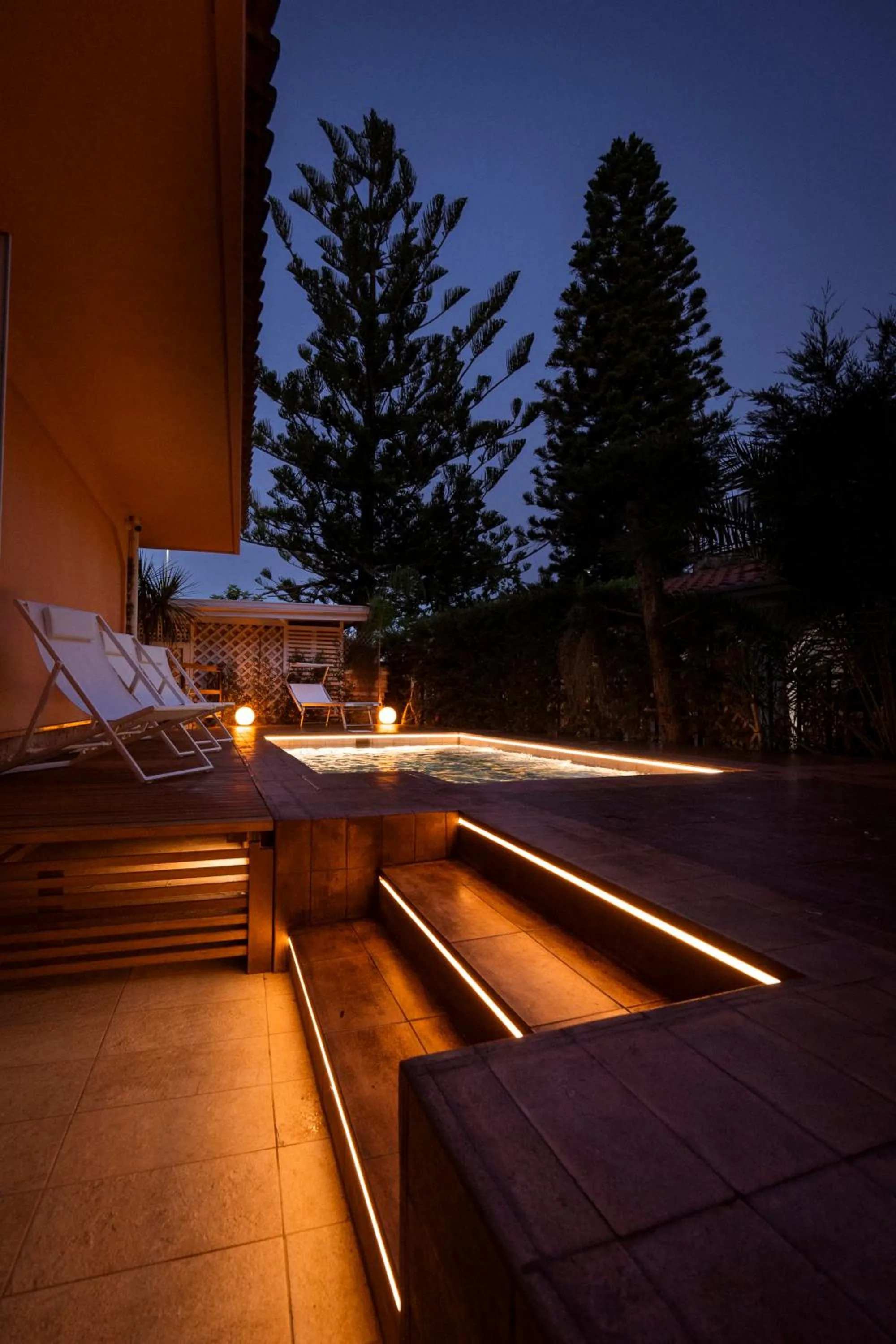 Swimming pool in Hotel Ristorante Le Rose