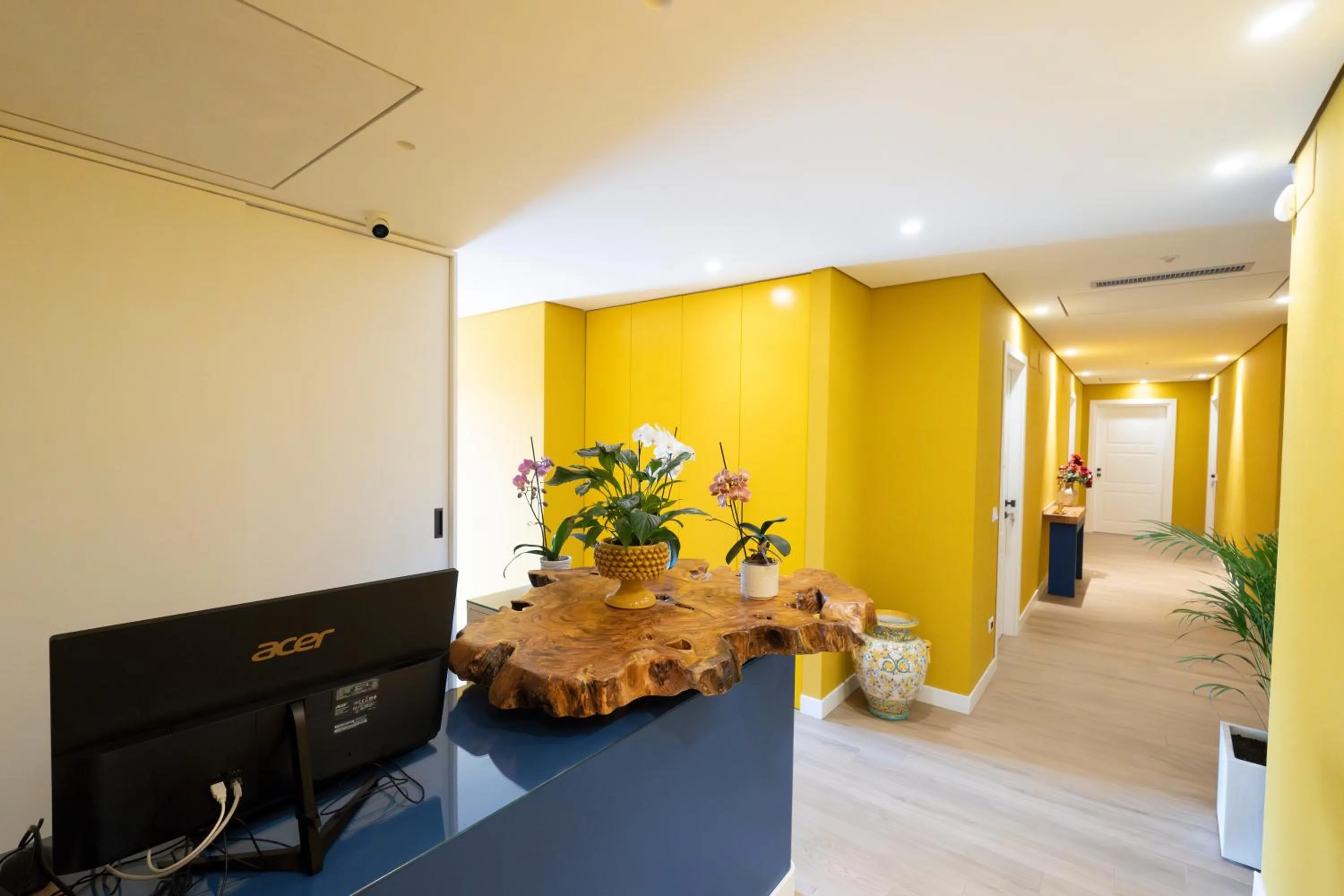 Lobby or reception in Hotel Ristorante Le Rose