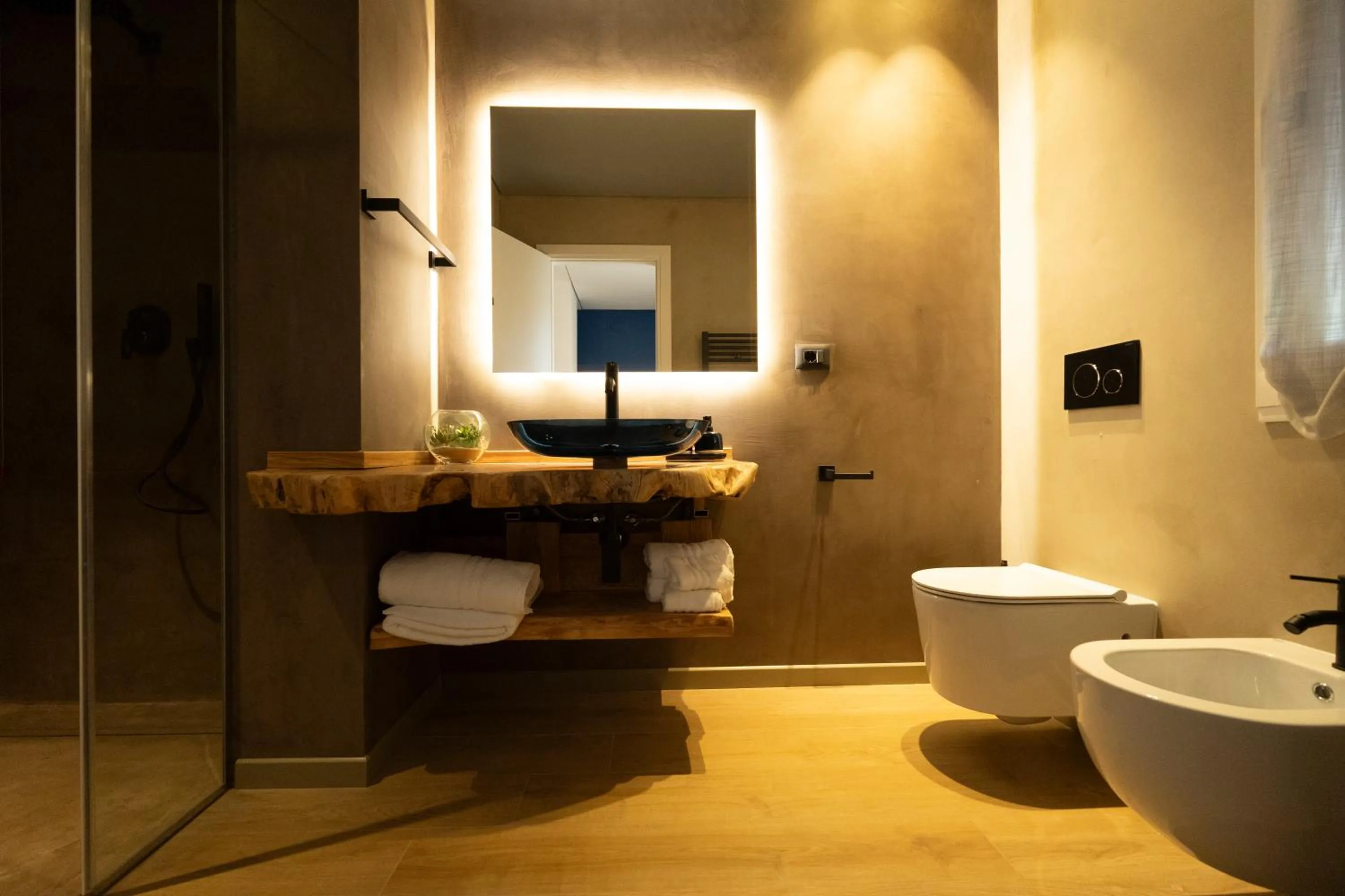 Bathroom in Hotel Ristorante Le Rose