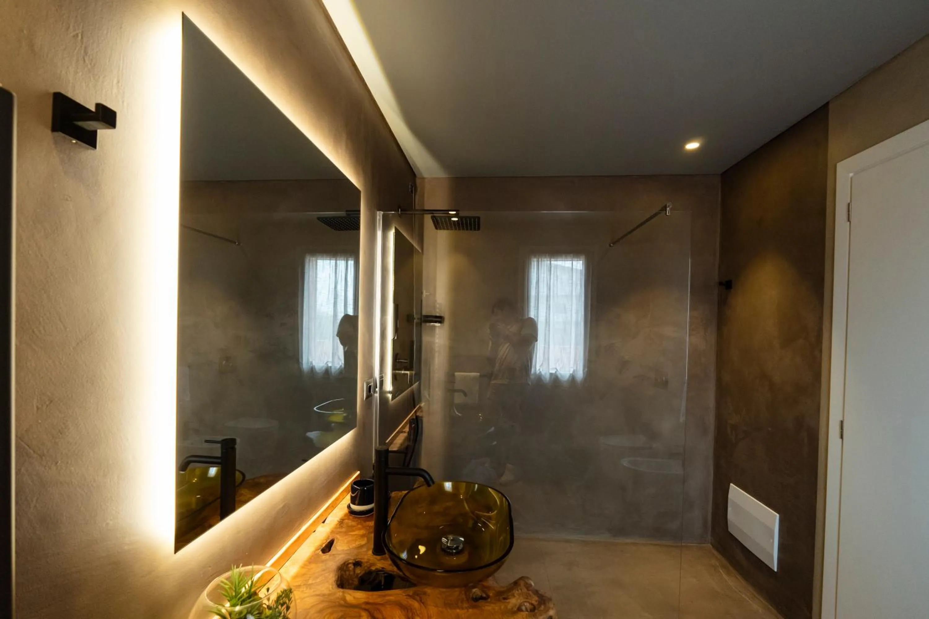 Shower in Hotel Ristorante Le Rose