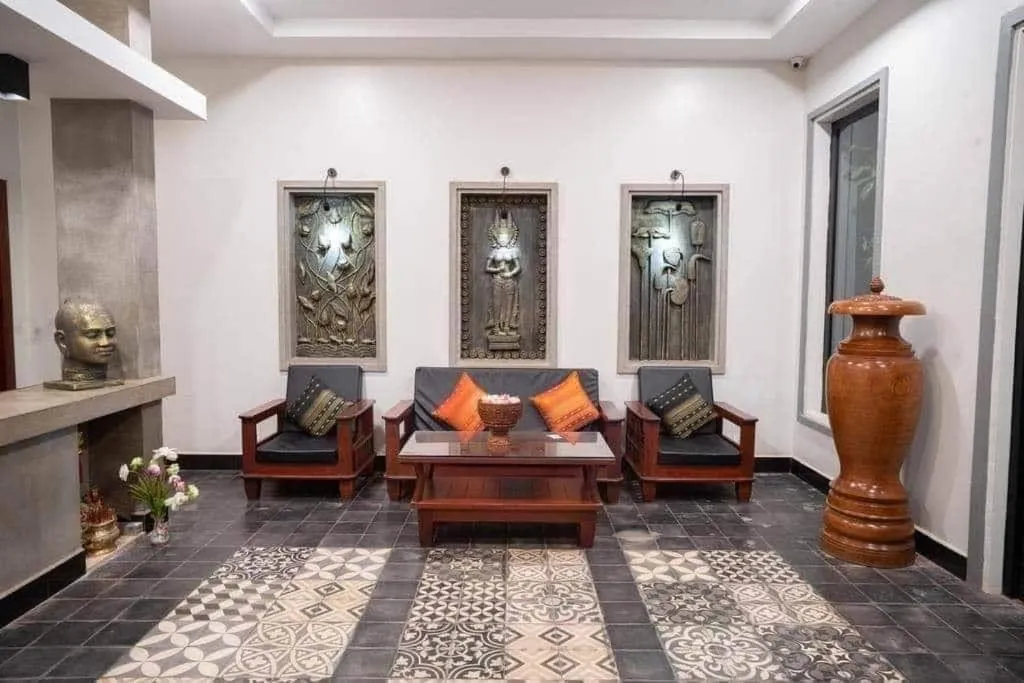 Seating area in Nico's Hotel 2