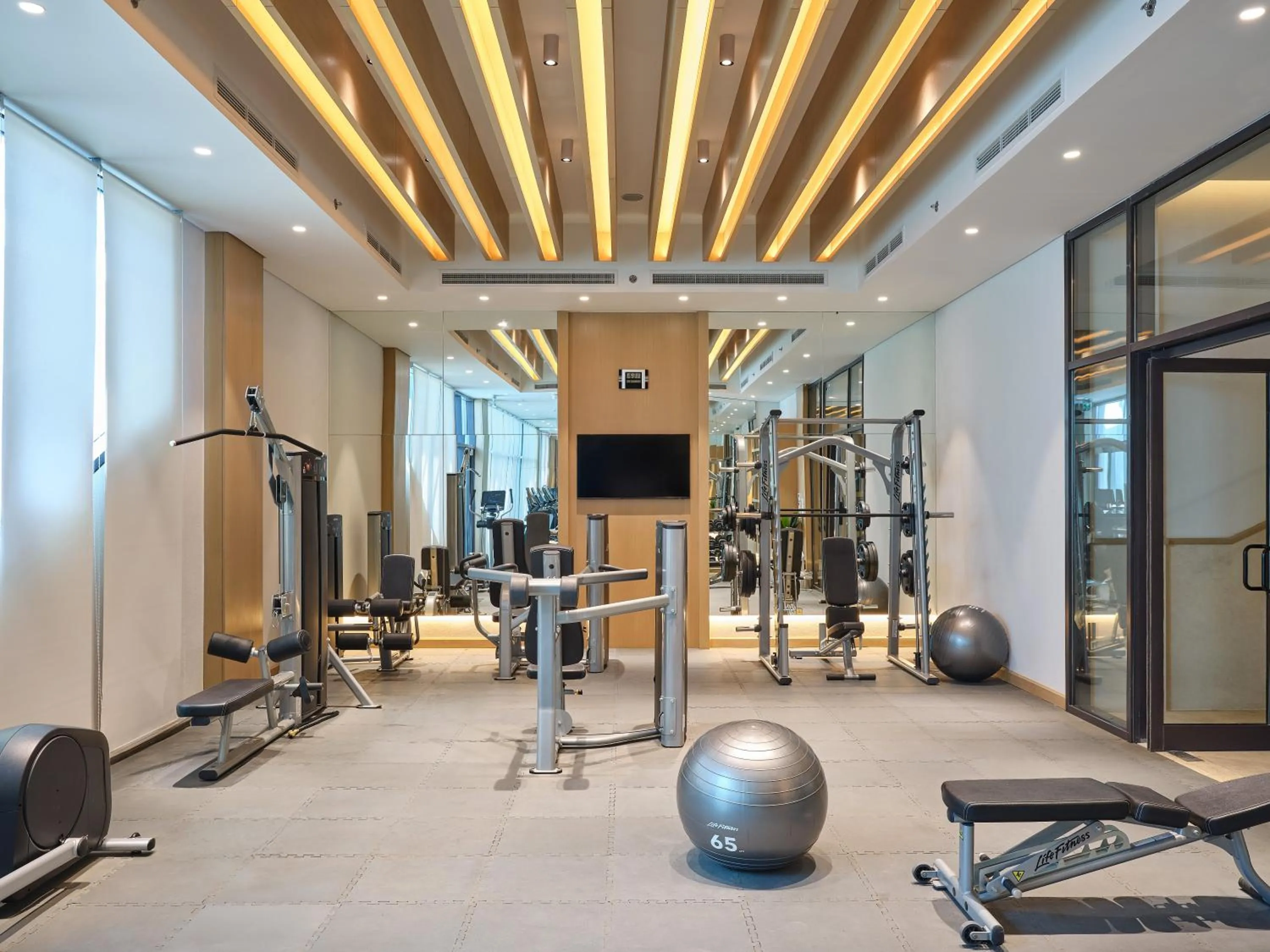 Fitness centre/facilities in Palma Bay Rotana Resort