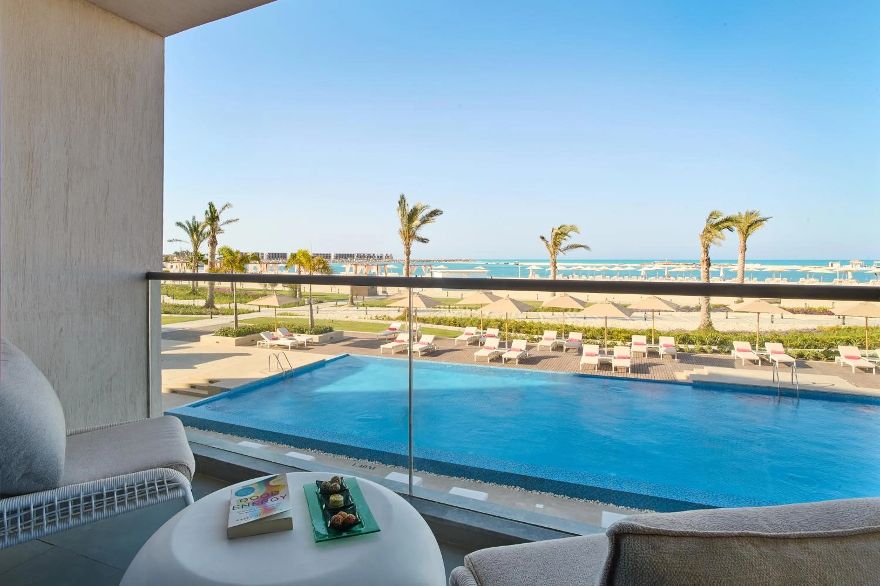 Pool view in Palma Bay Rotana Resort