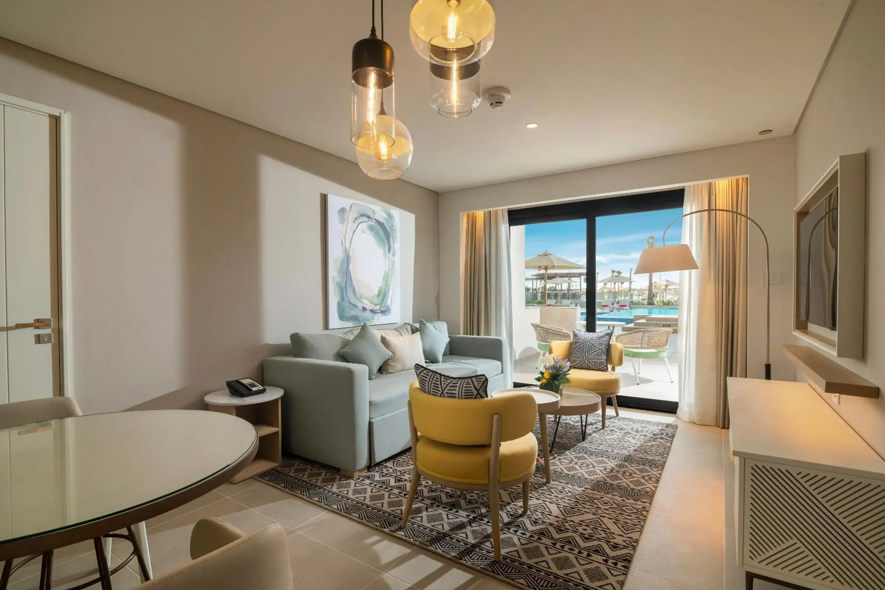 One Bedroom Suite with Direct Pool Access in Palma Bay Rotana Resort - New Alamein One Bedroom Suite with Direct Pool Access in Palma Bay Rotana Resort - New Alamein