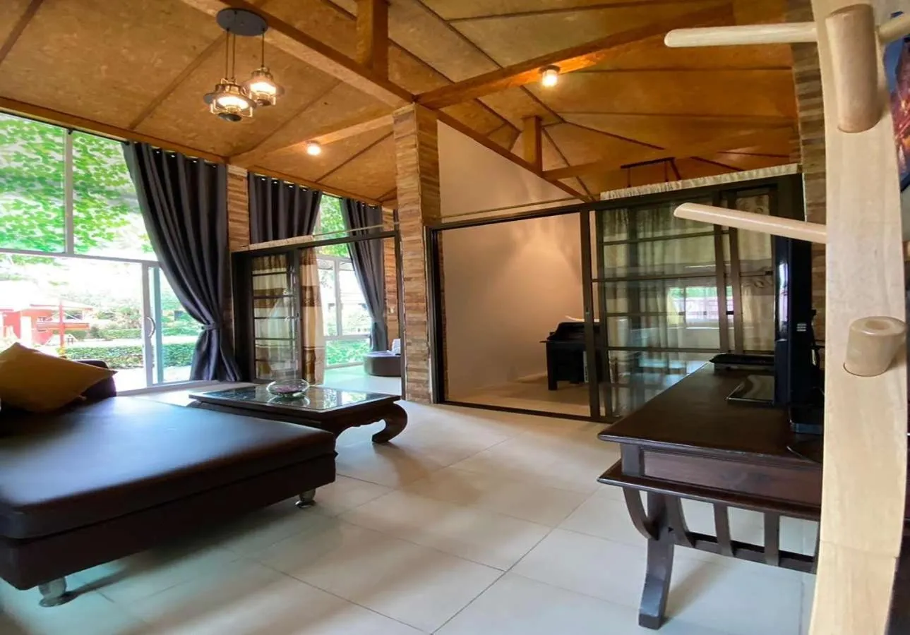 Bathroom in Phalaburi resort by dreamhouse