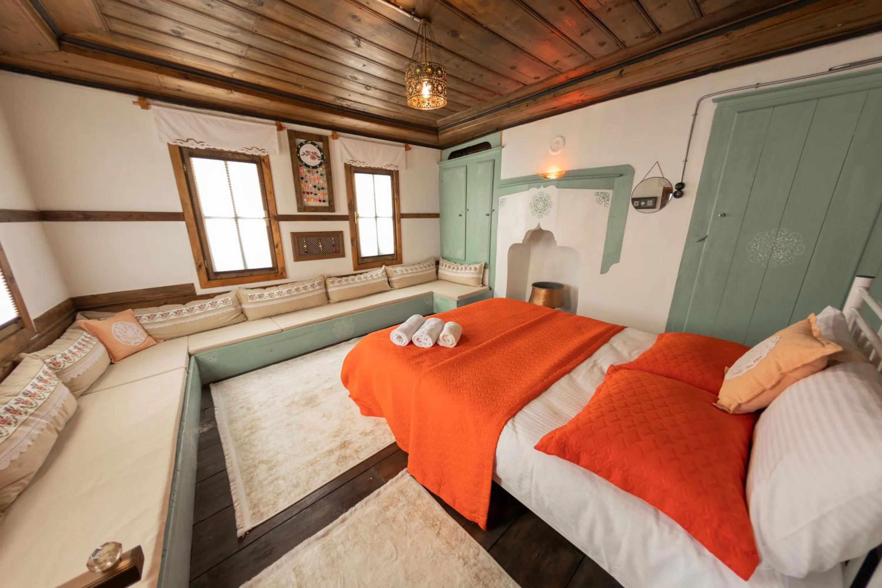 Bed in Arslan Bey Konağı Butik Otel