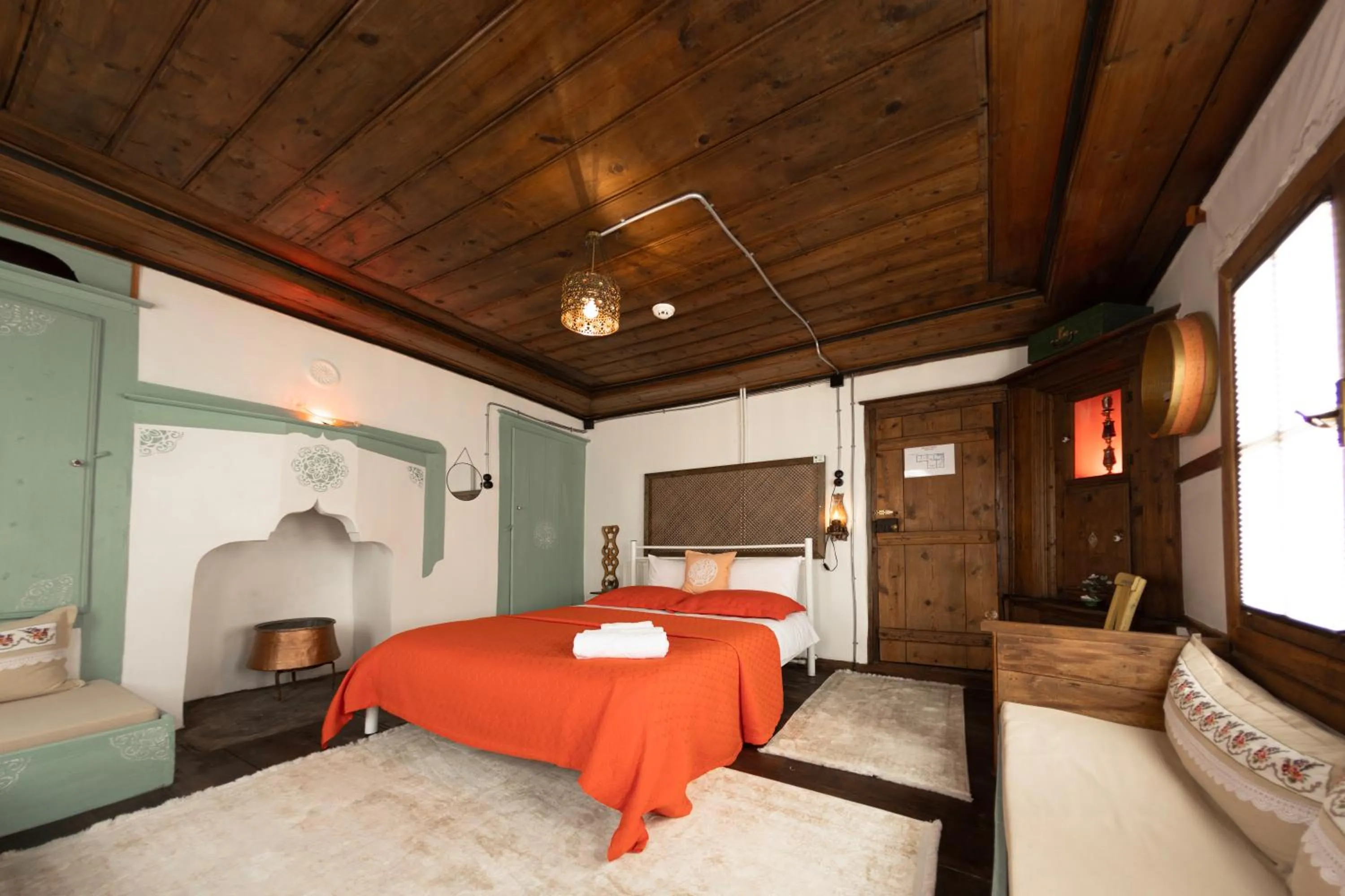 Bed in Arslan Bey Konağı Butik Otel