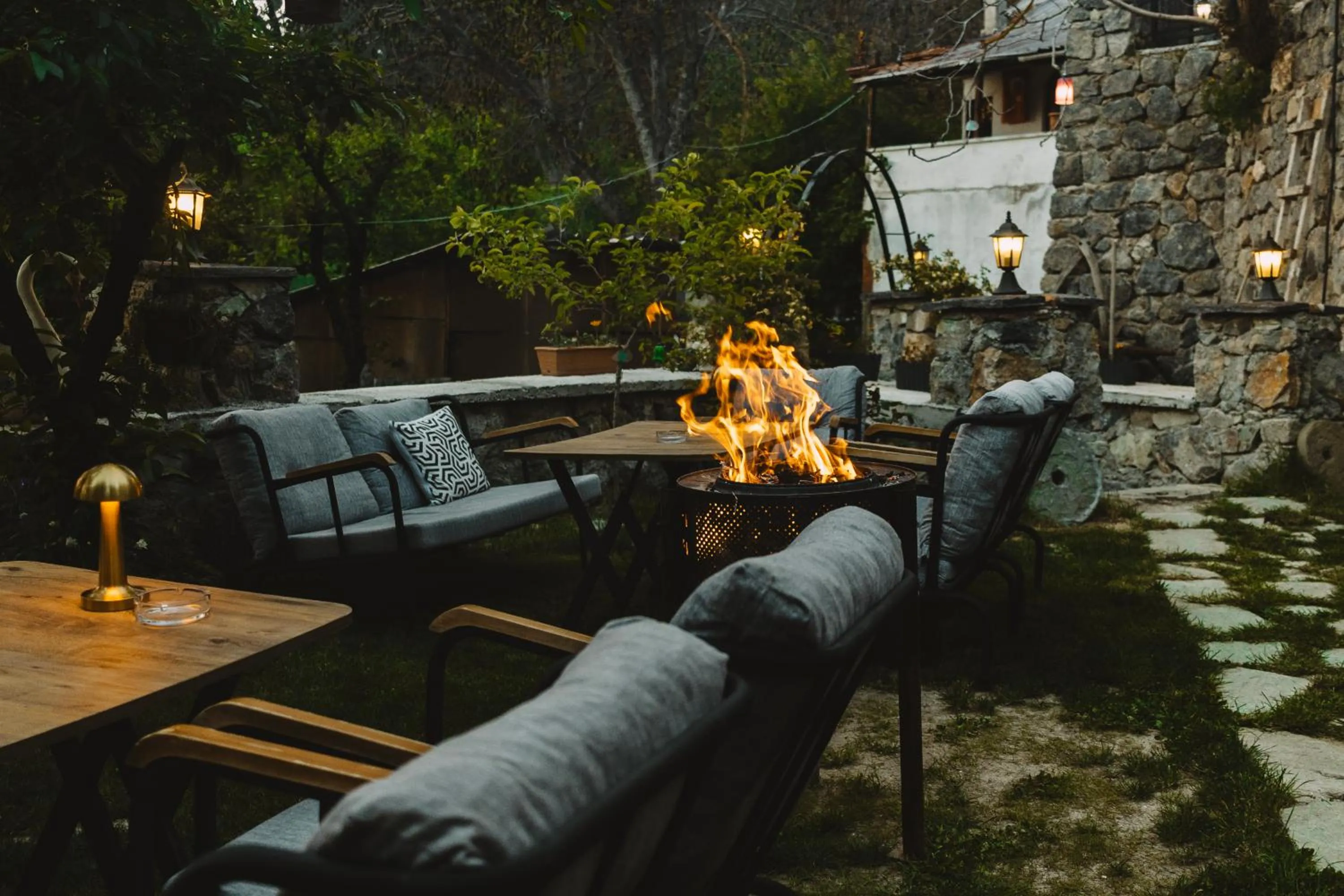 BBQ facilities in Arslan Bey Konağı Butik Otel