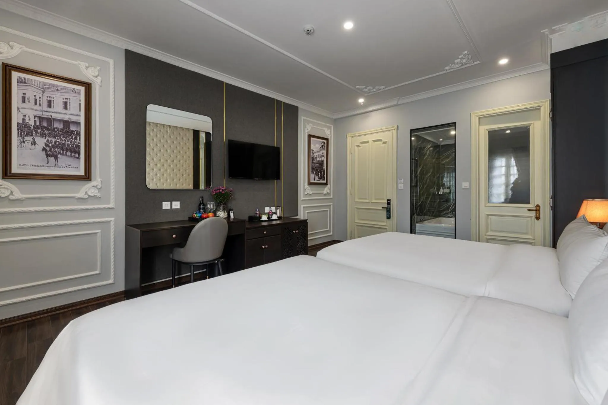 Bed in Avani Central Hanoi Hotel