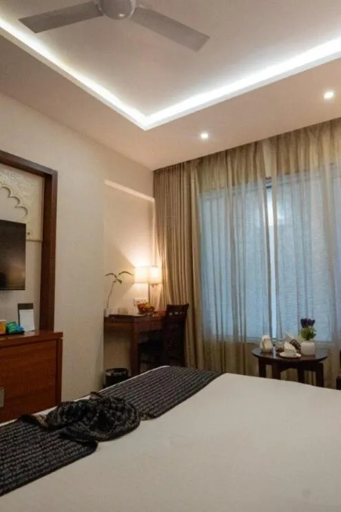 Bed in Ramee The Srinivas Palace