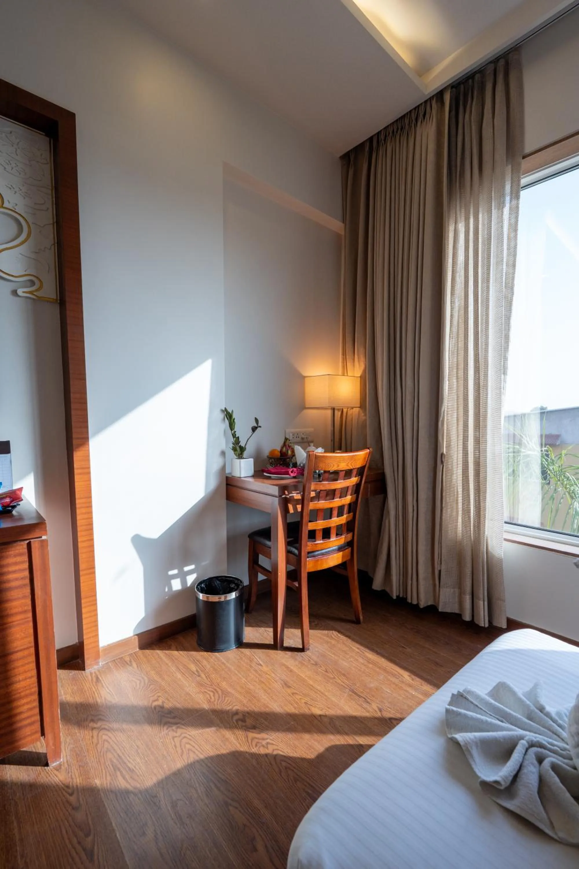 Bed in Ramee The Srinivas Palace