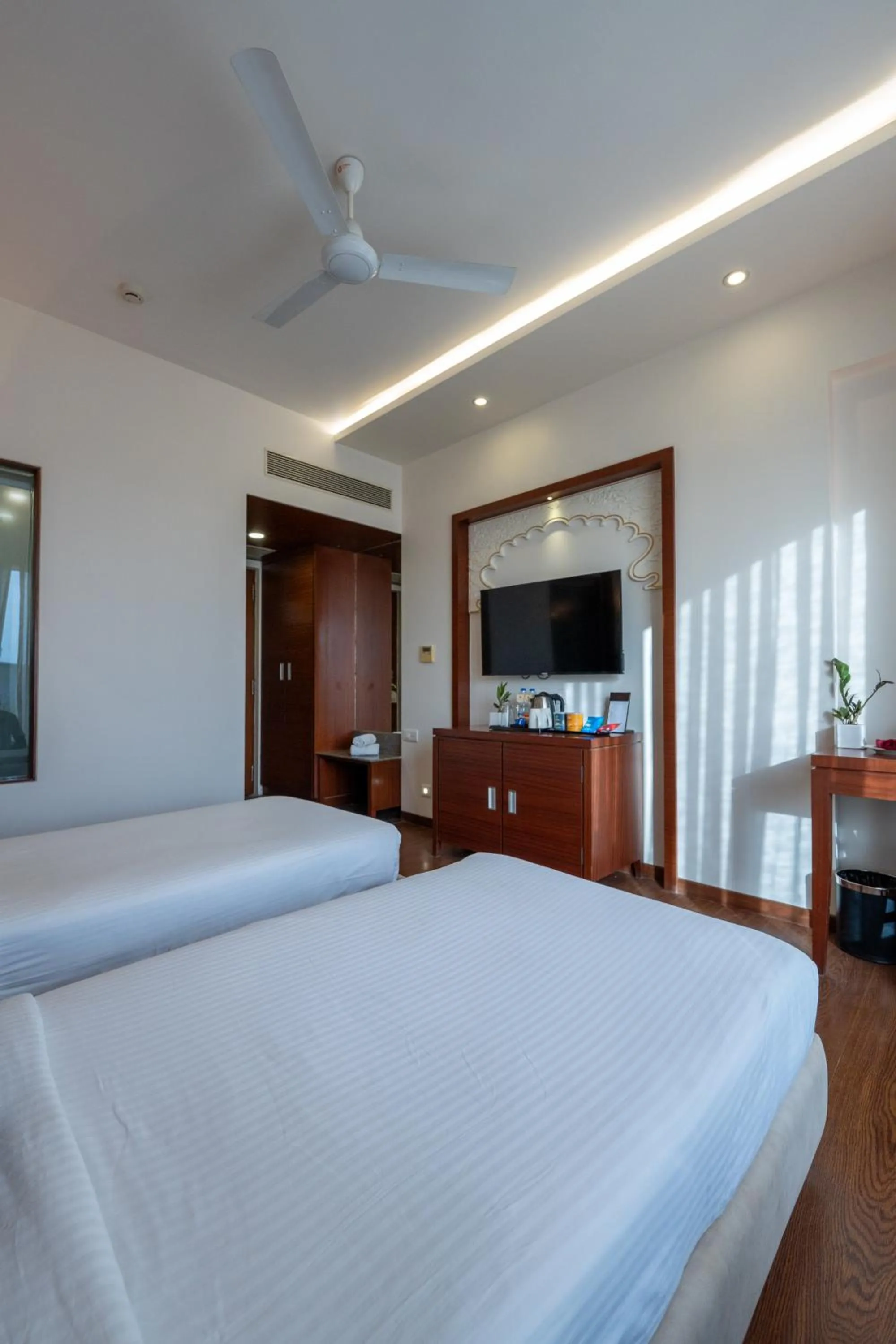 Bed in Ramee The Srinivas Palace