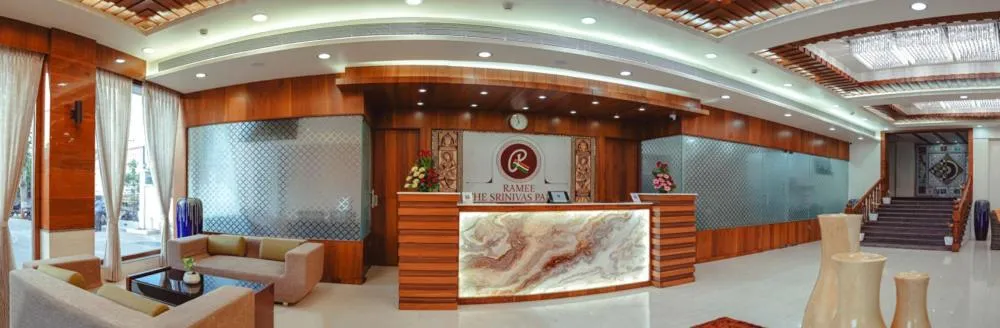 Lobby or reception in Ramee The Srinivas Palace