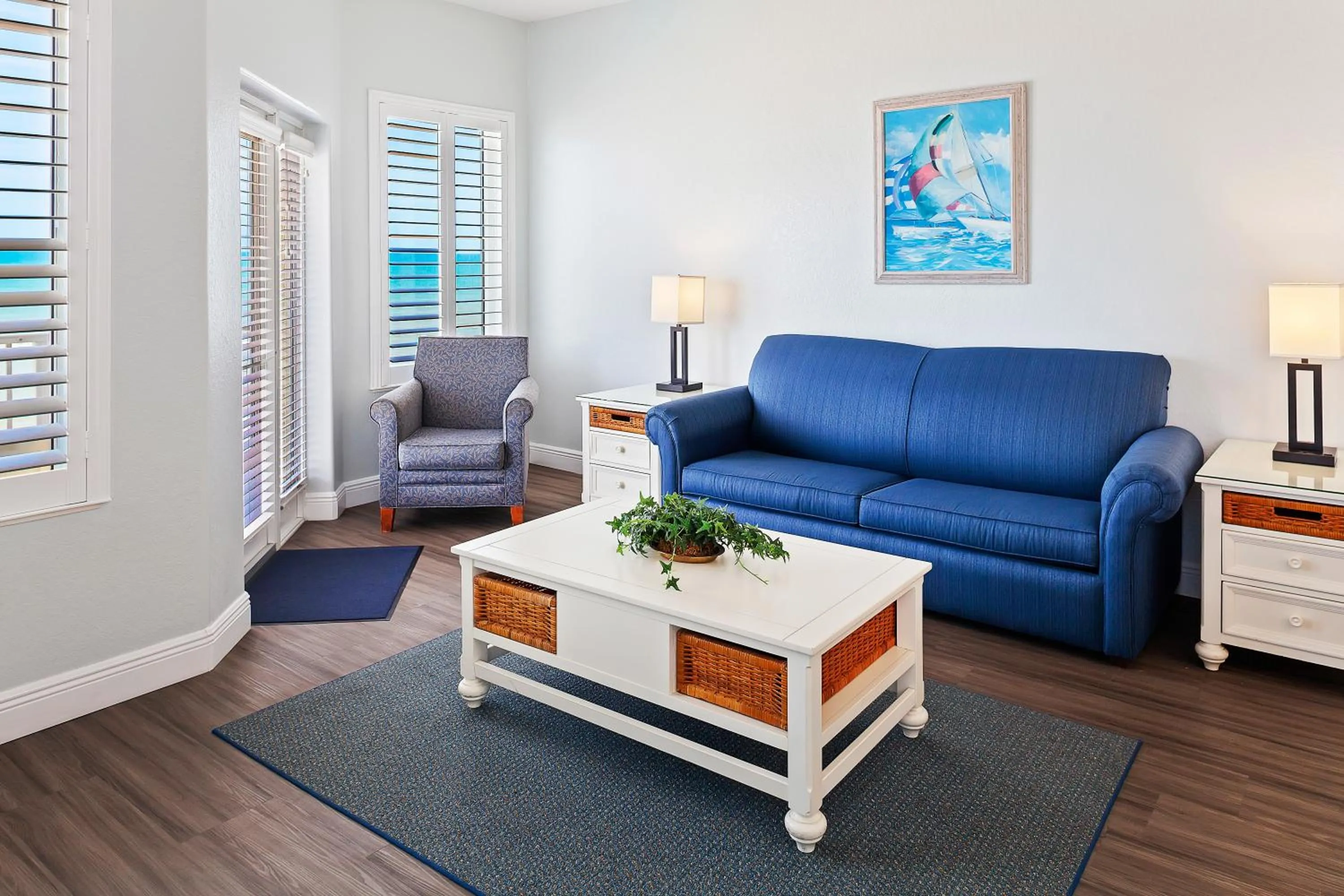 Living room in Royal Floridian Resort South by Spinnaker