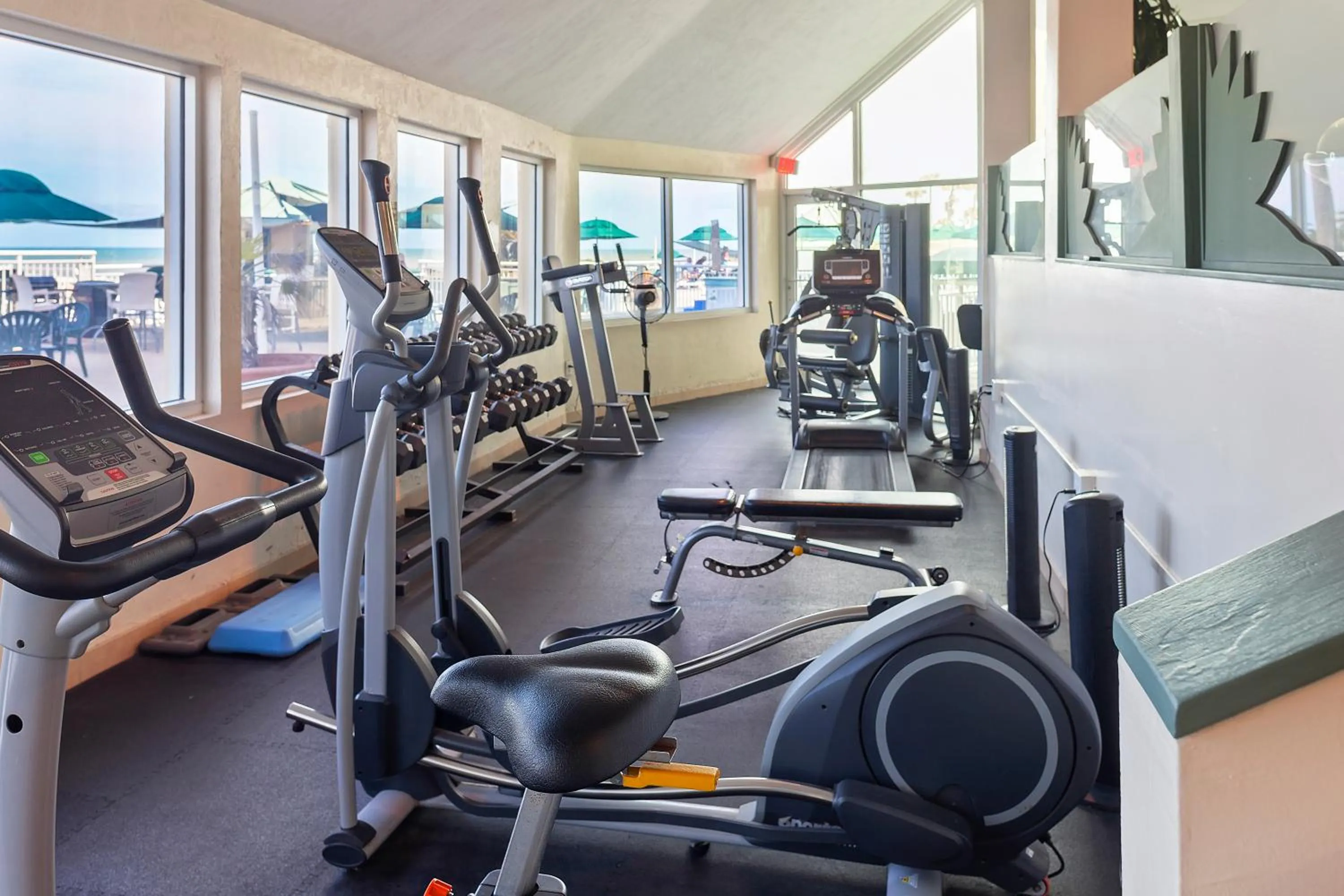 Fitness centre/facilities in Royal Floridian Resort South by Spinnaker