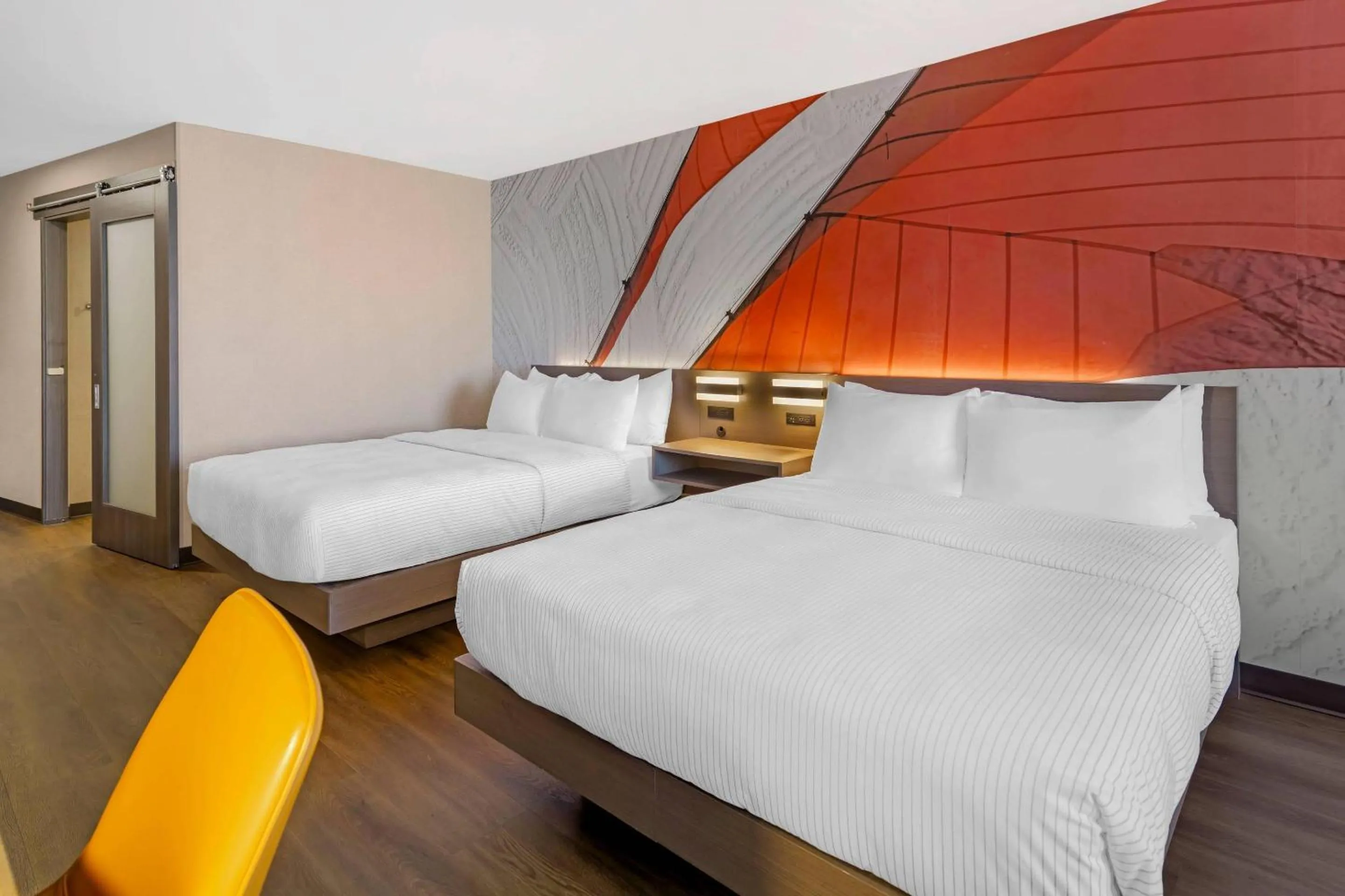 Bedroom, Bed in Cambria Hotel & Suites Plymouth