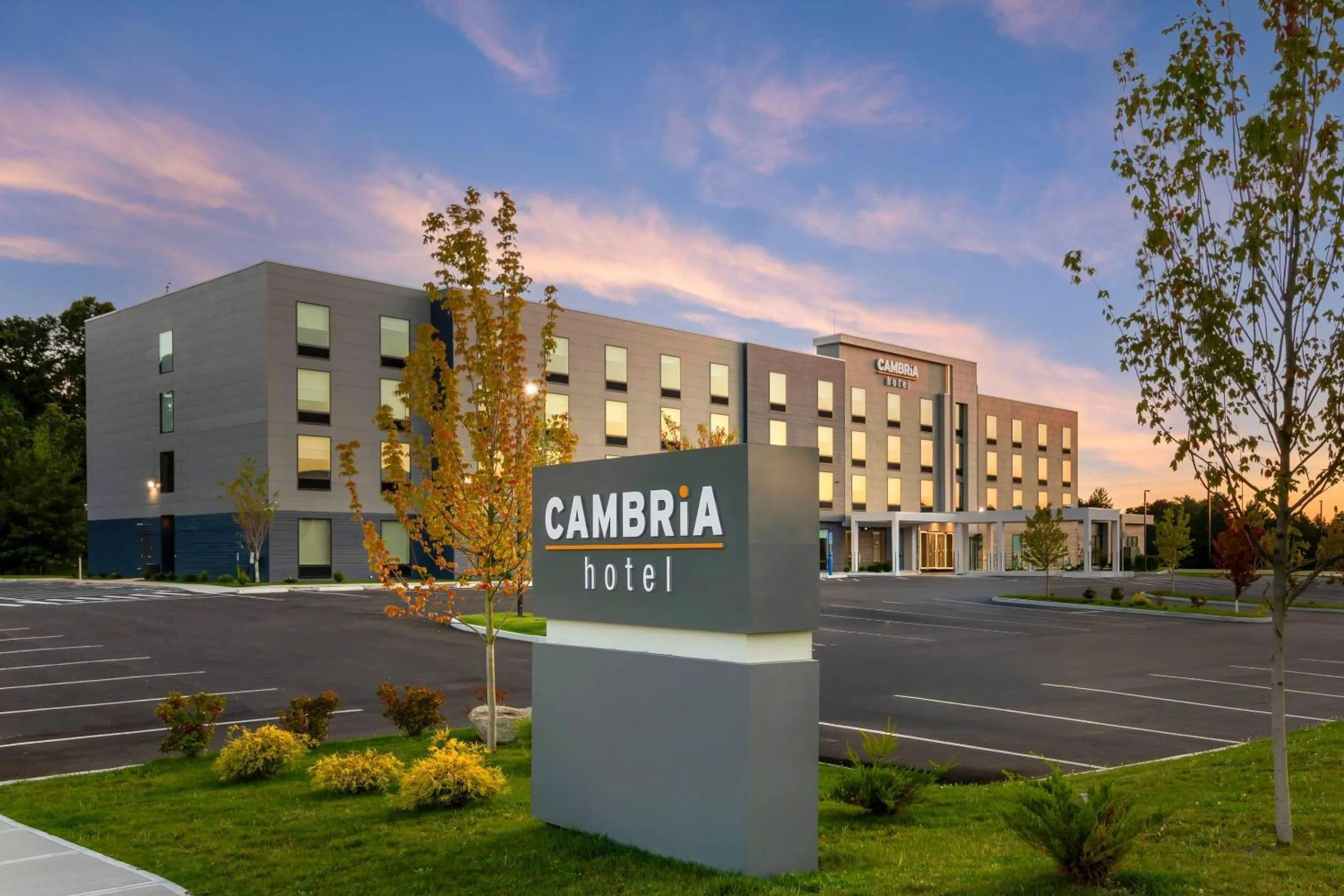 Property building in Cambria Hotel & Suites Plymouth