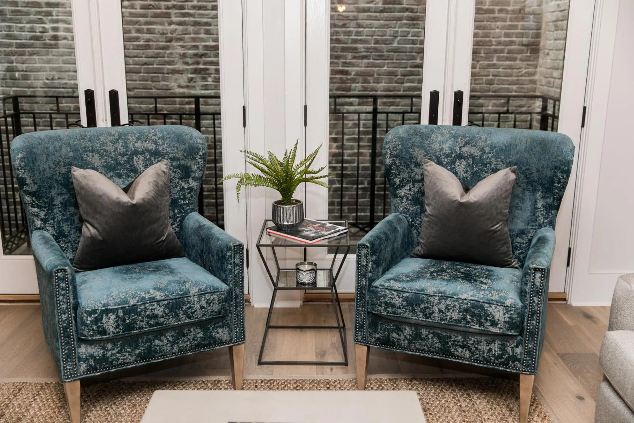 Living room in Harcol House