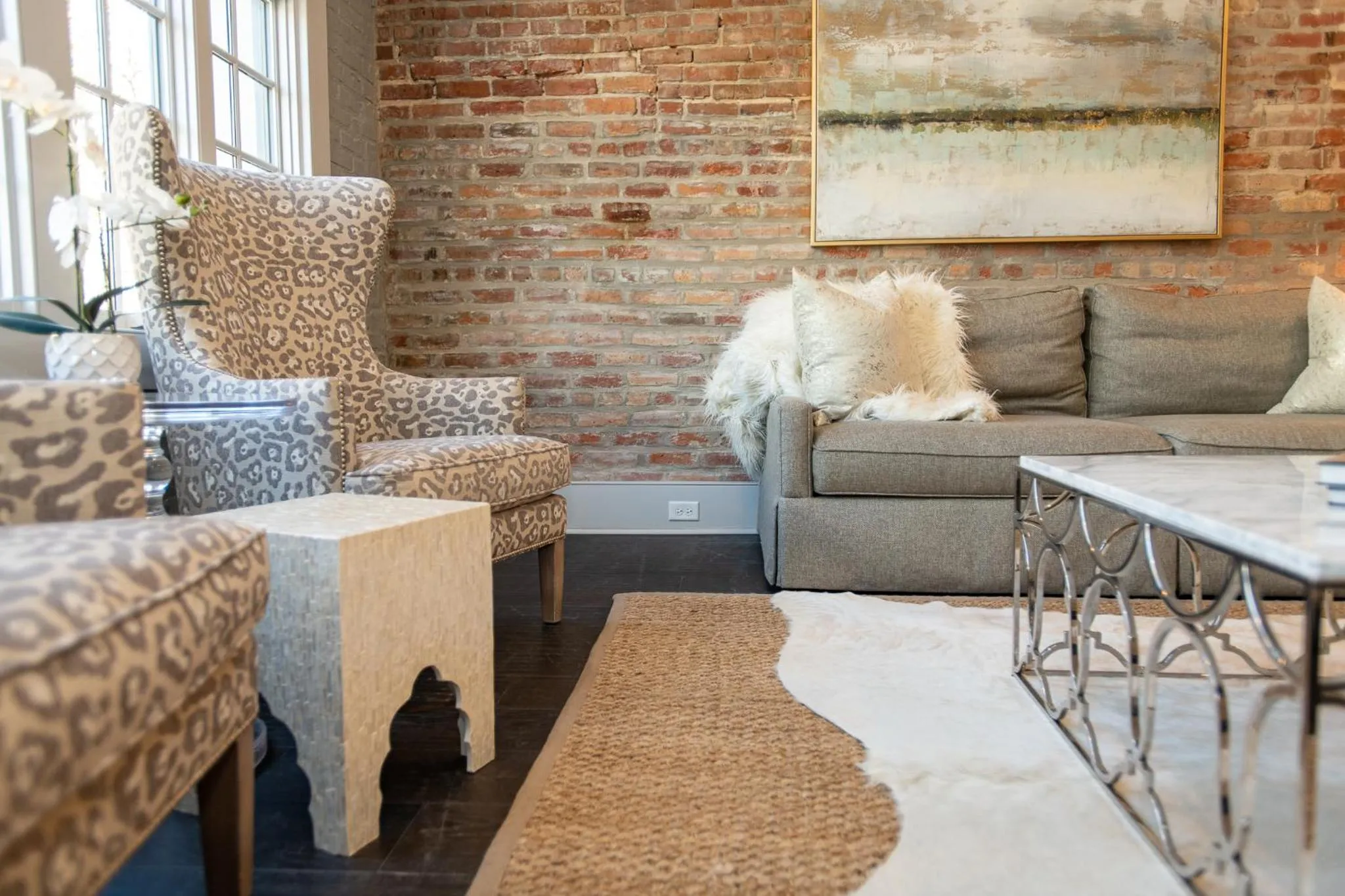 Living room in Harcol House