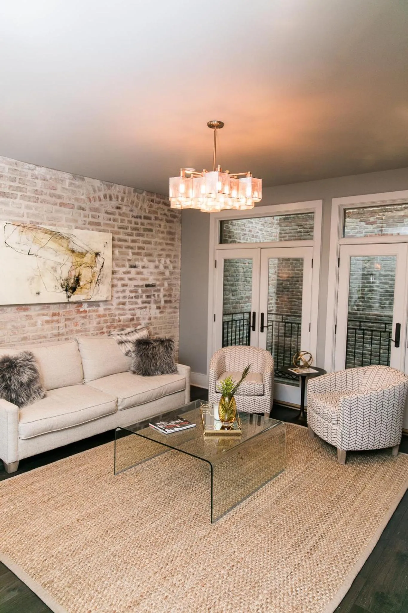 Living room in Harcol House