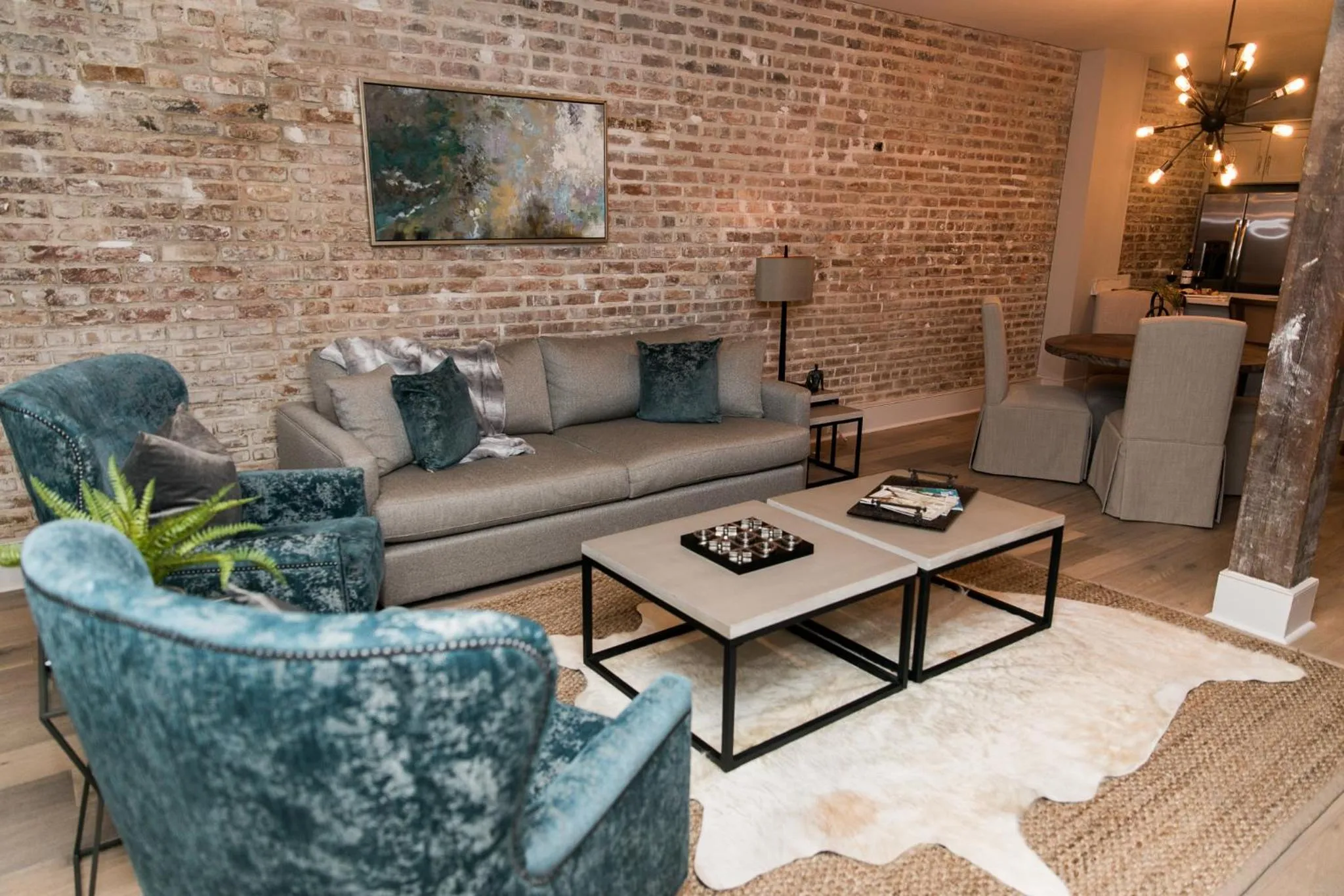 Living room in Harcol House