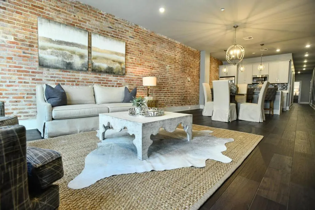 Living room in Harcol House