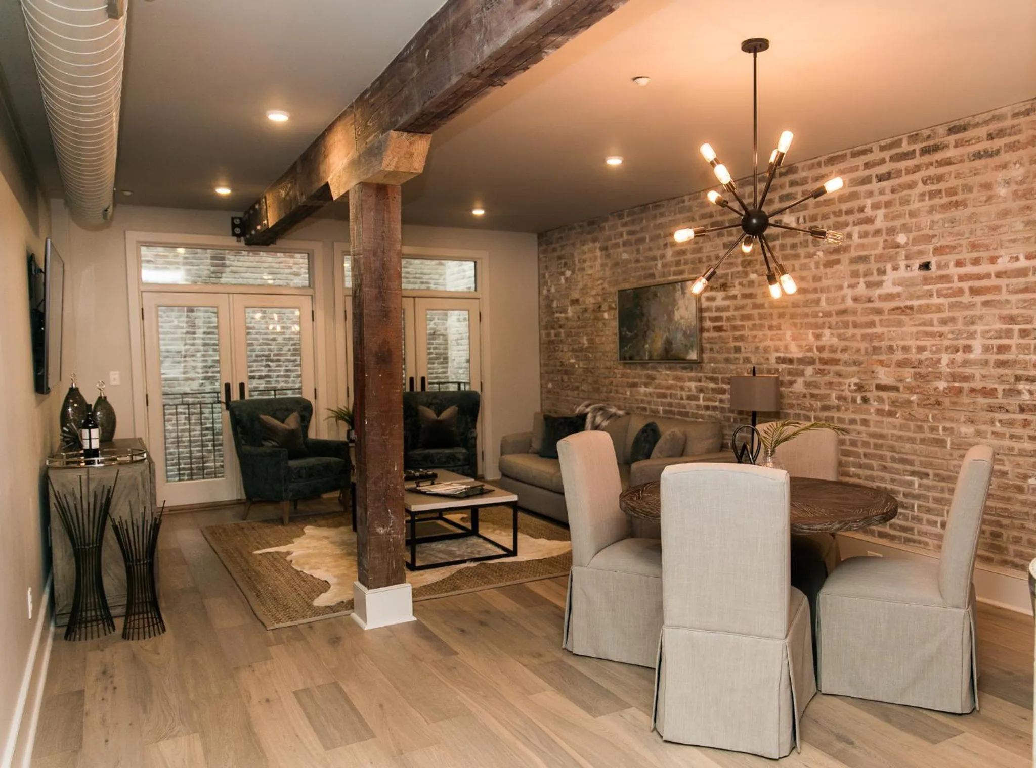 Living room in Harcol House