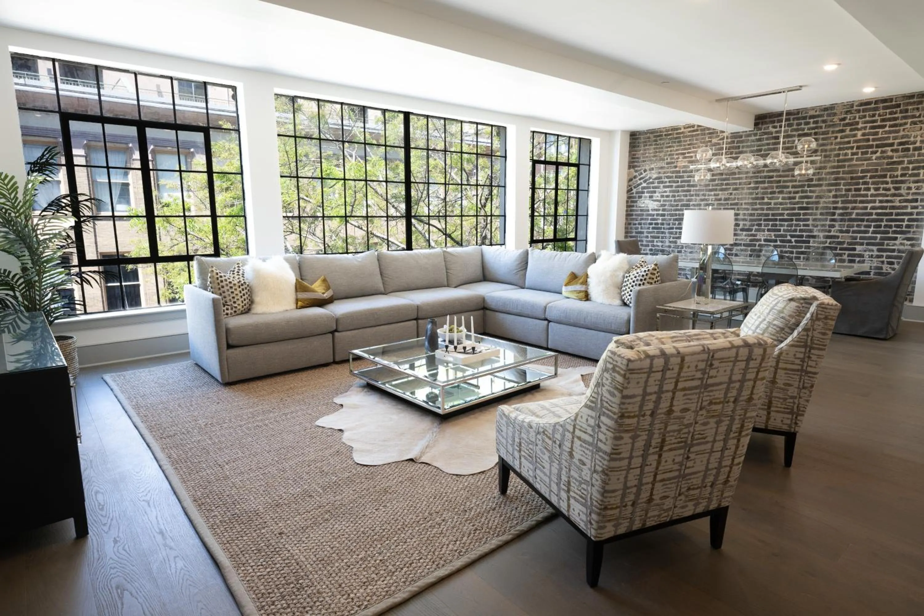 Living room in Harcol House