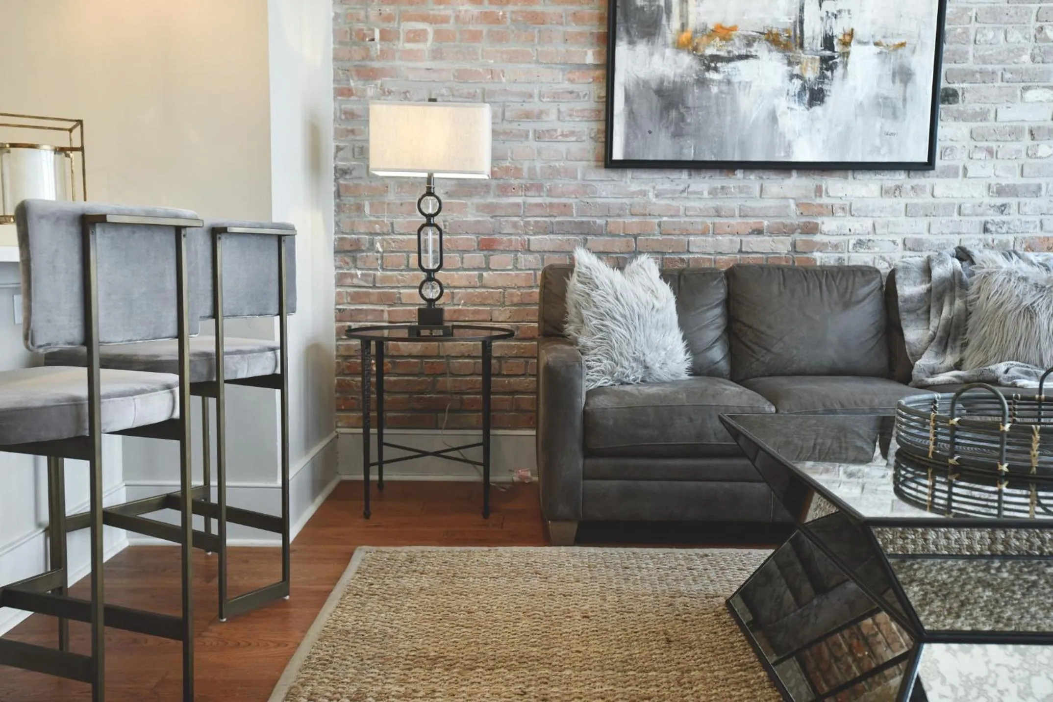 Living room in Harcol House