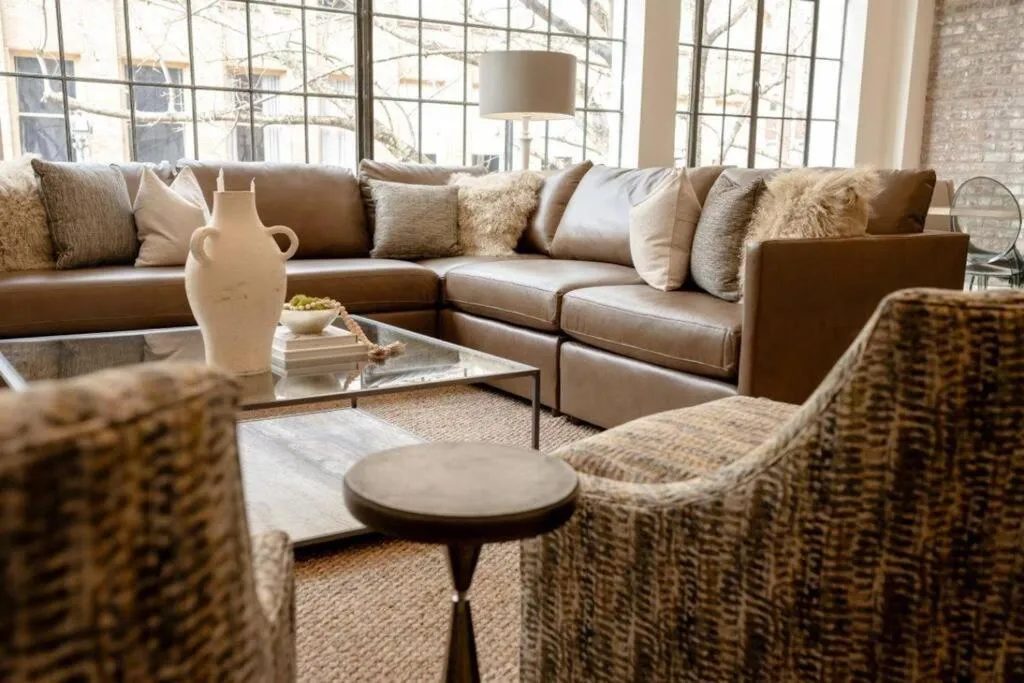 Living room in Harcol House