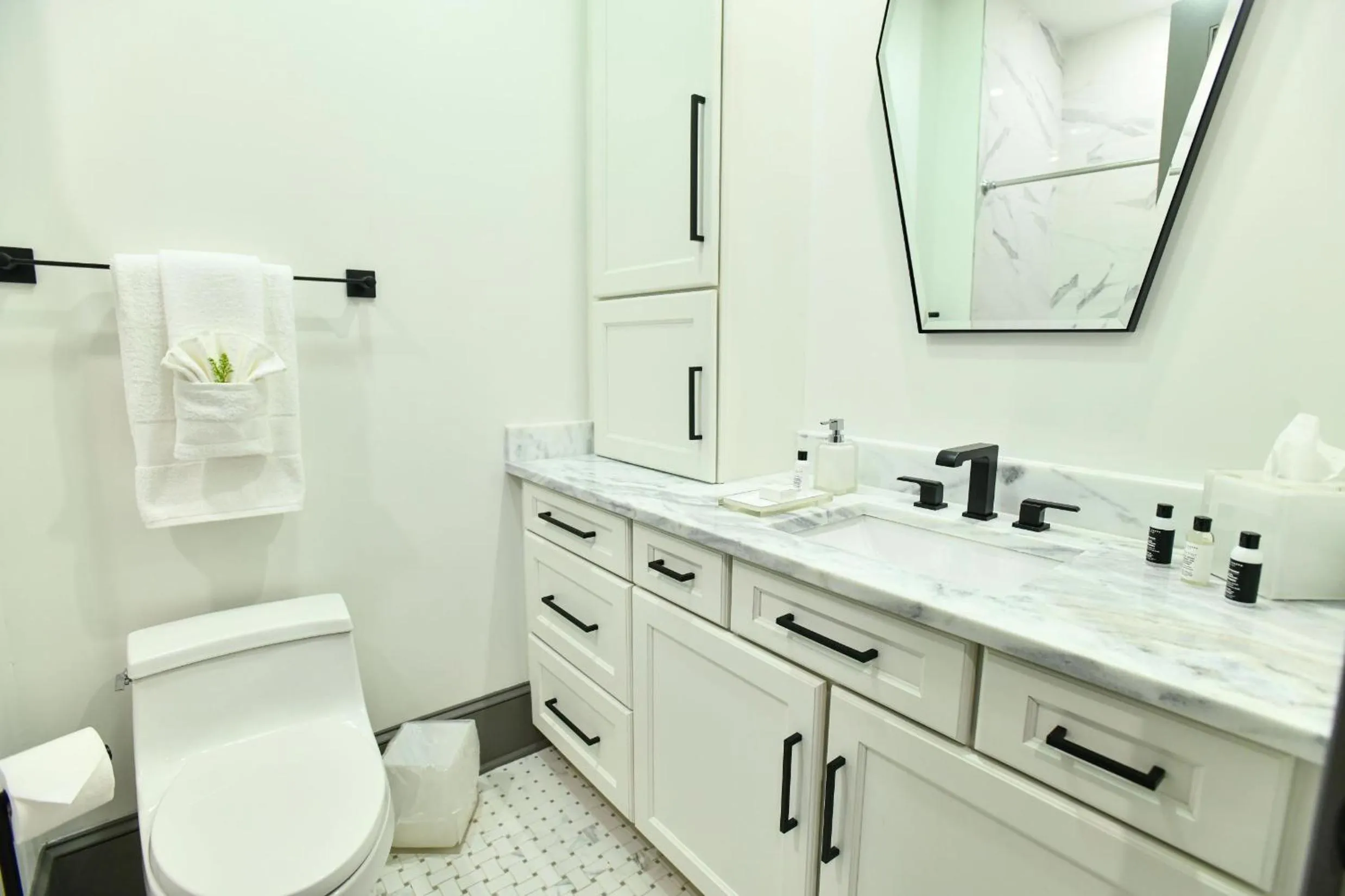 Toilet in Harcol House