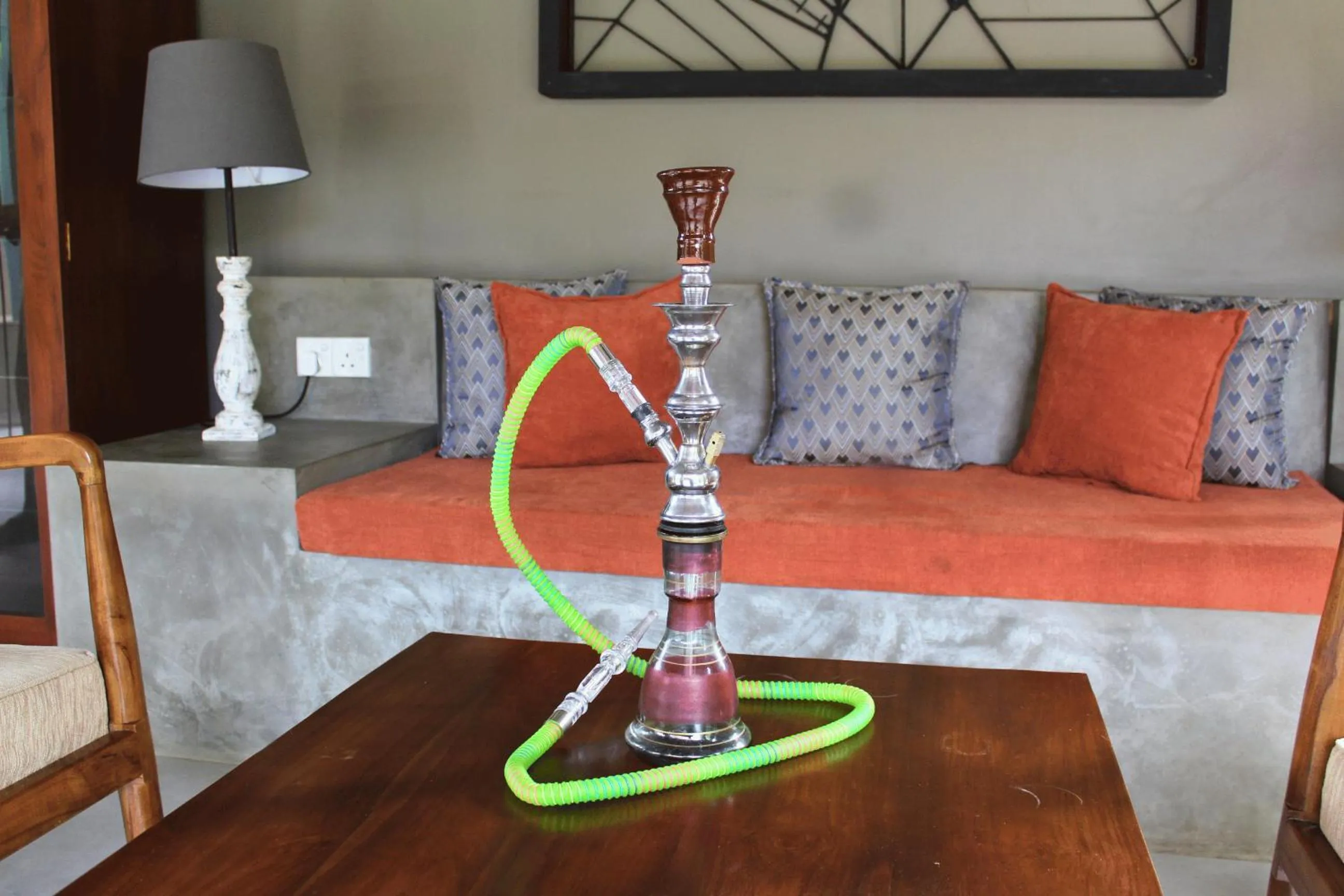 Seating area in The Chariot Hikkduwa Resort