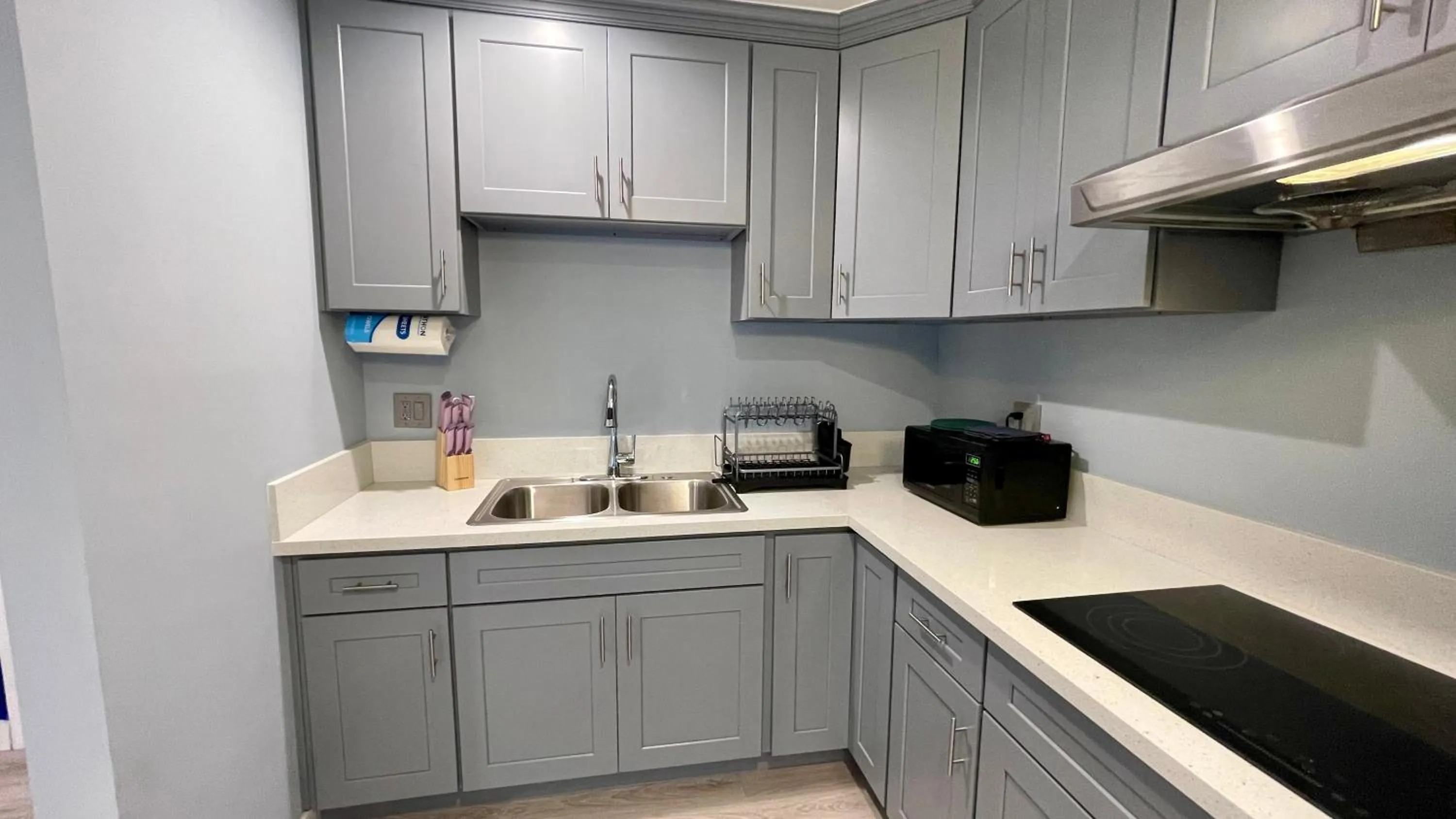 Kitchen or kitchenette in Quintessence ApartHotel