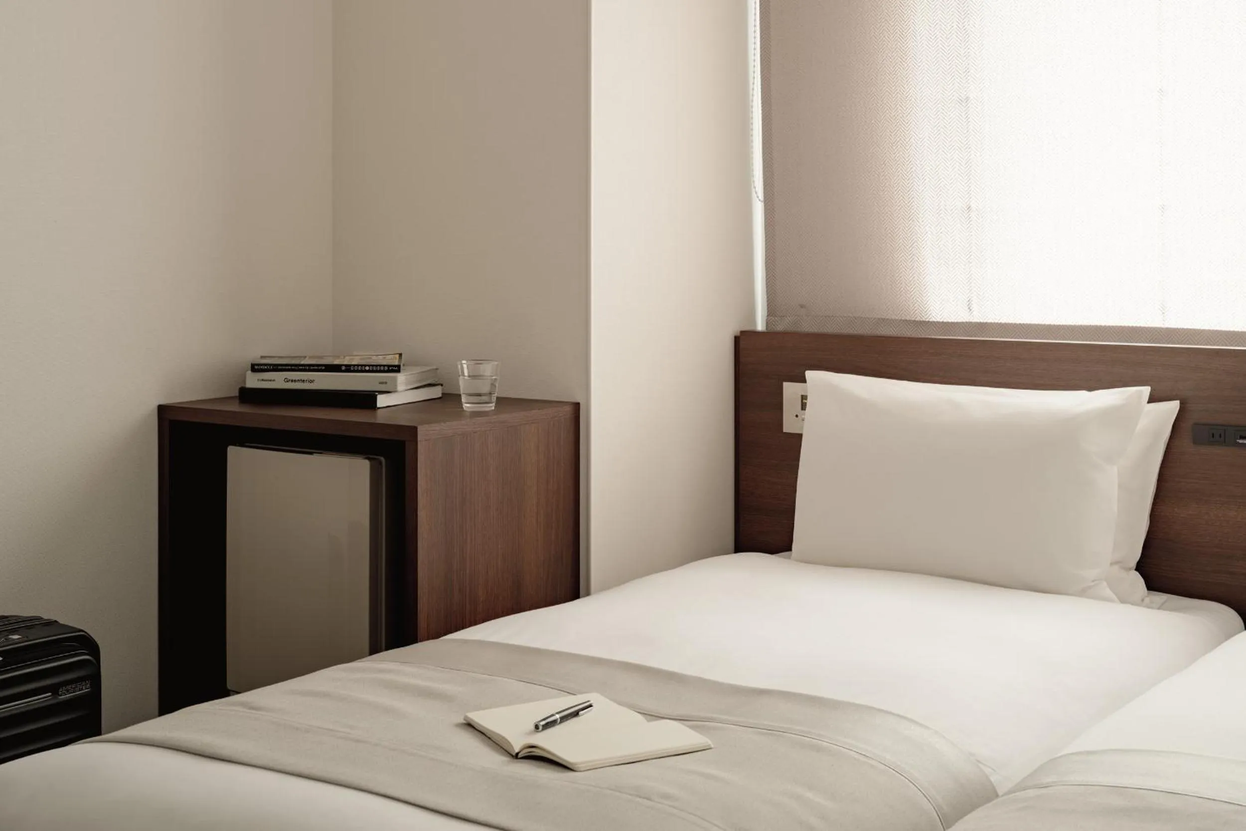 Bed in Nest Hotel Tokyo Yaesu