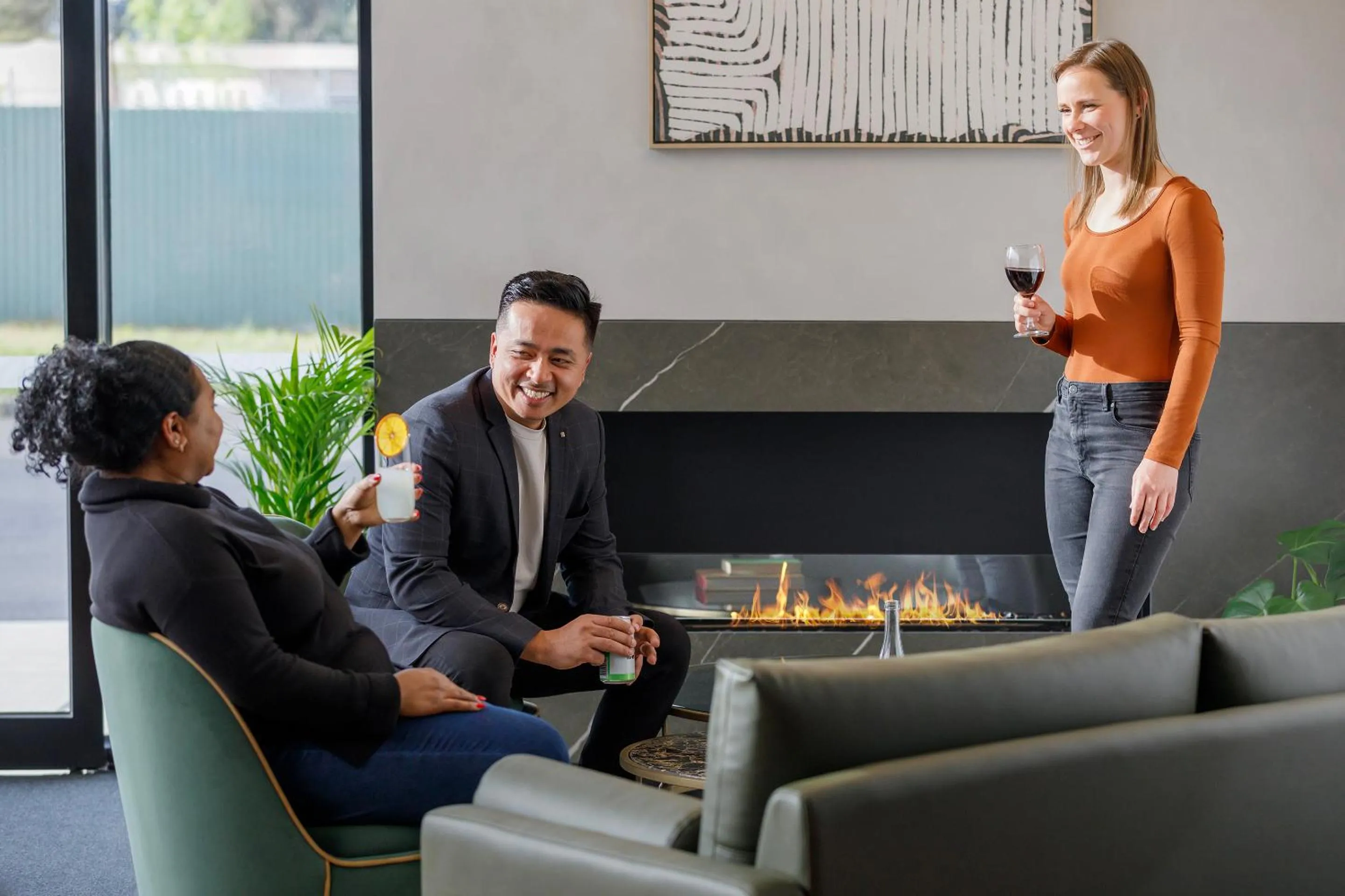 Seating area in Punthill Sunshine