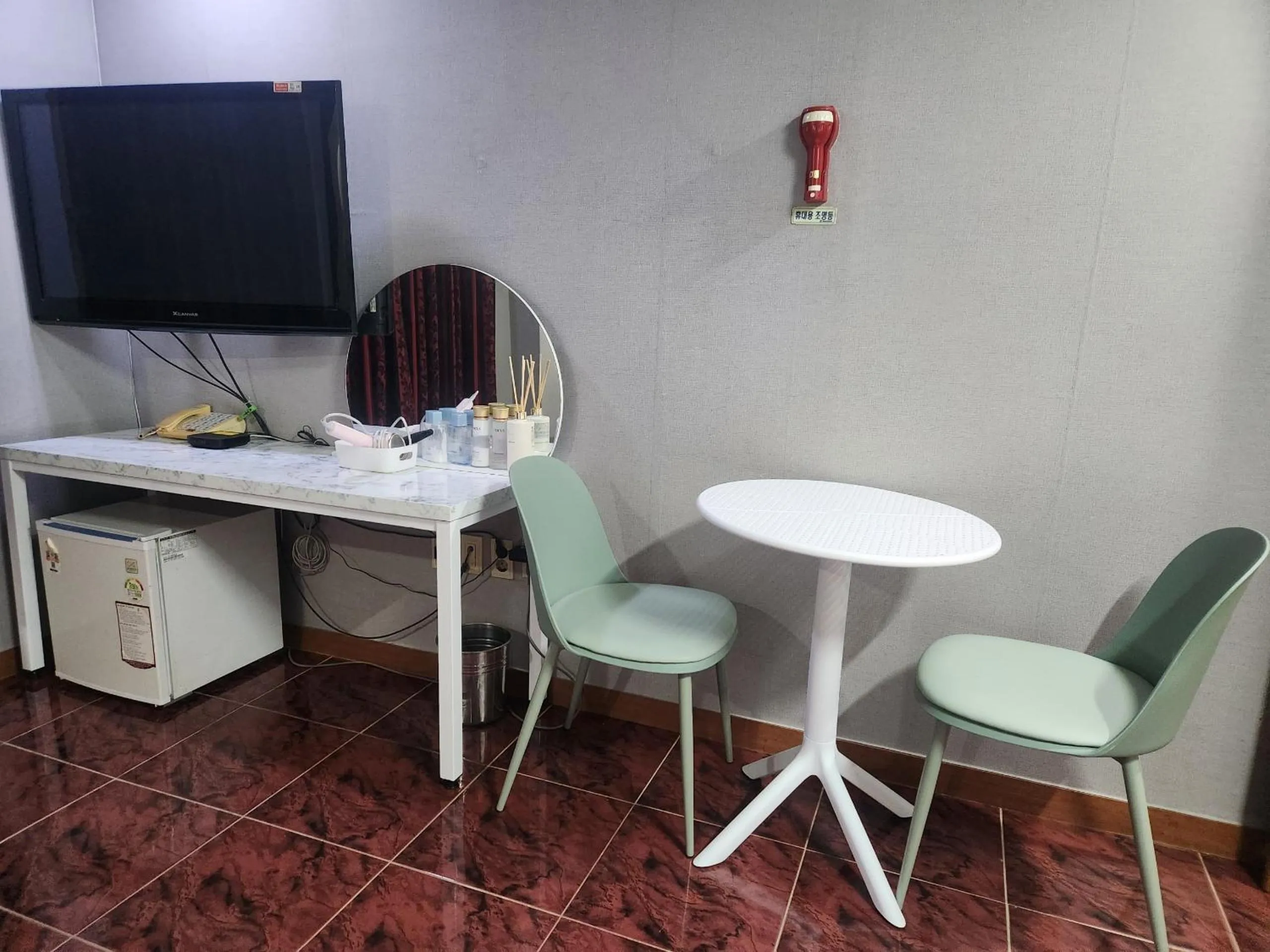 Decorative detail in Busan Station Centum Hotel