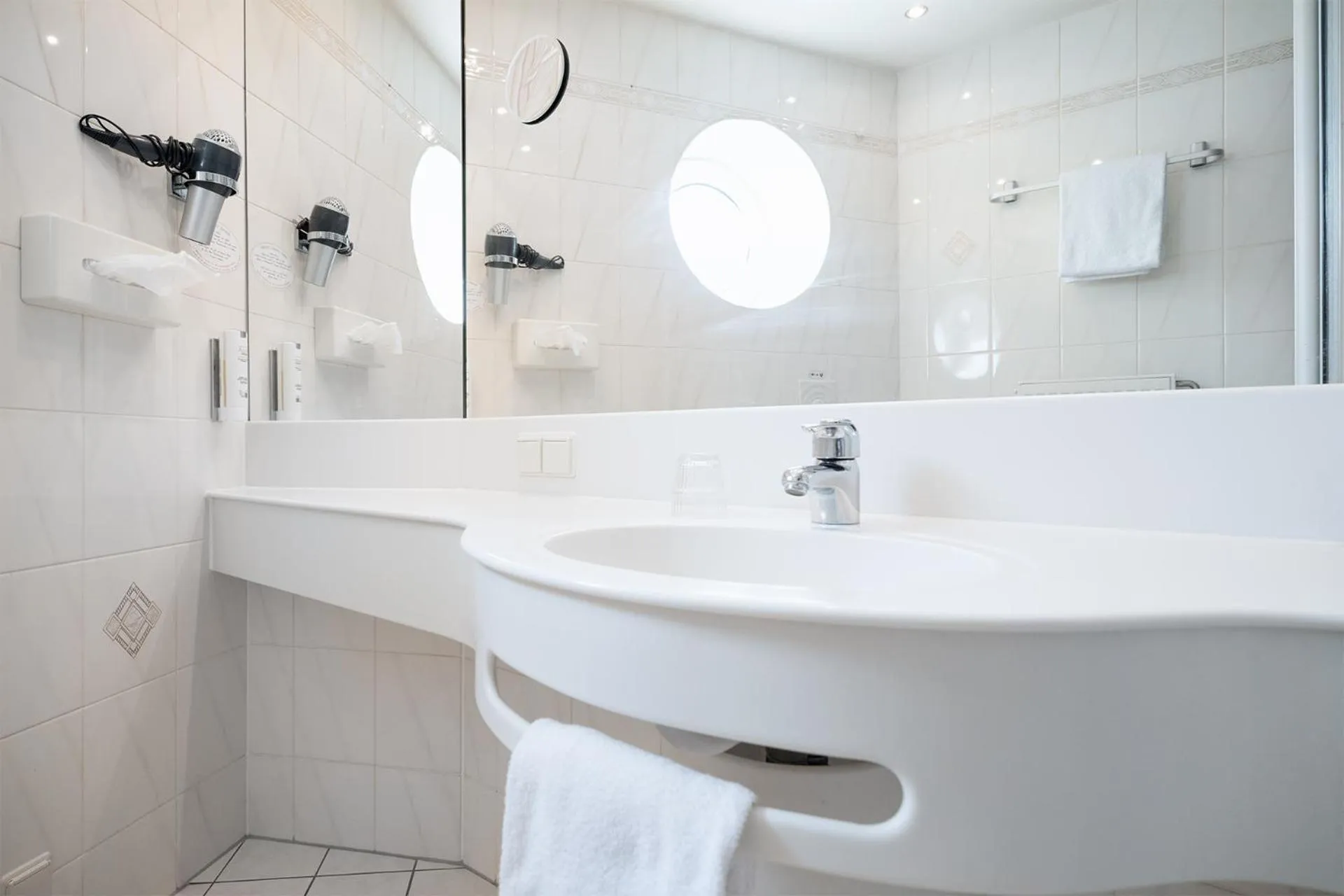 towels in Hotel Sonne