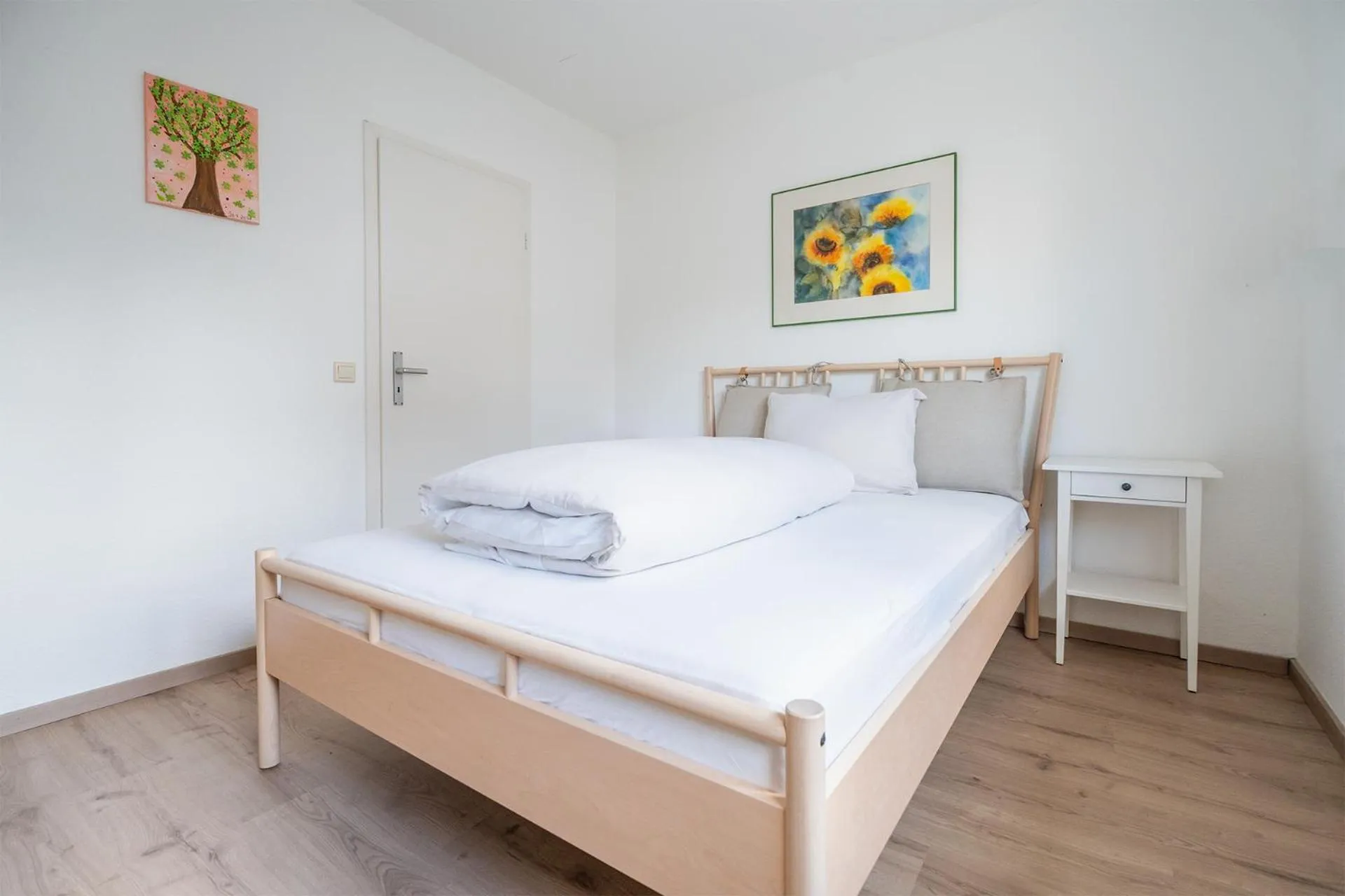 Bedroom, Bed in Hotel Sonne