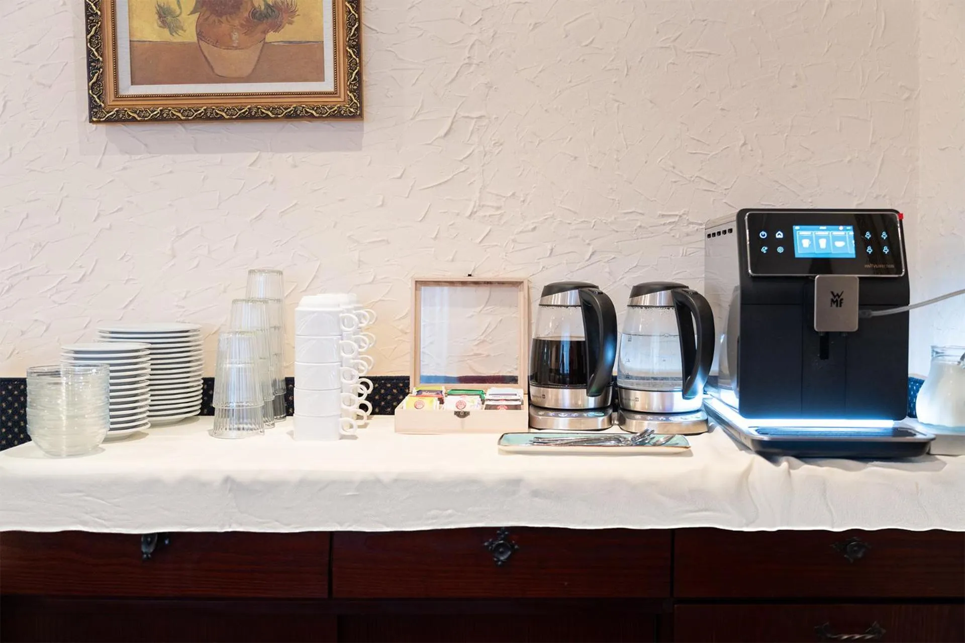 Coffee/tea facilities in Hotel Sonne