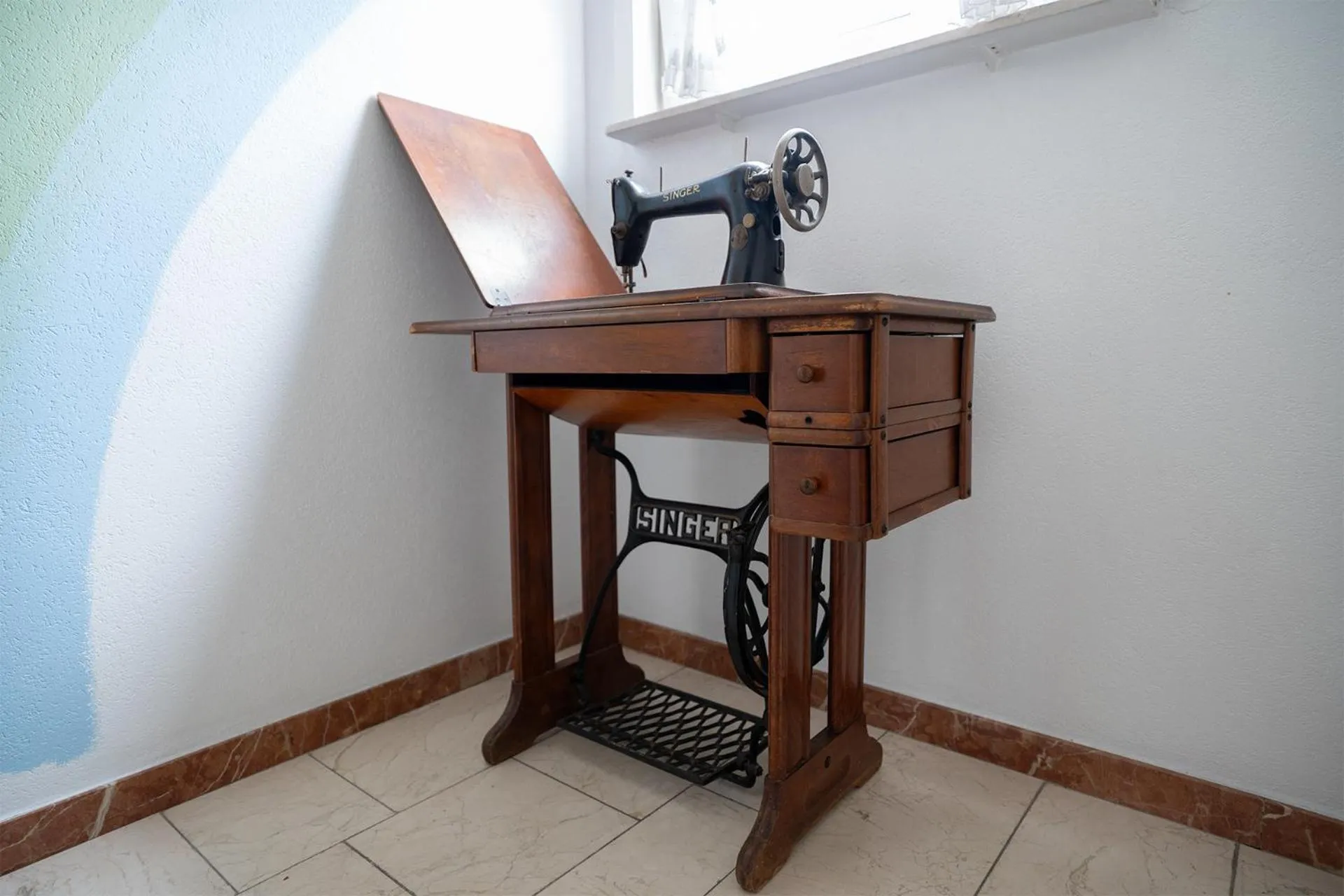 Decorative detail in Hotel Sonne