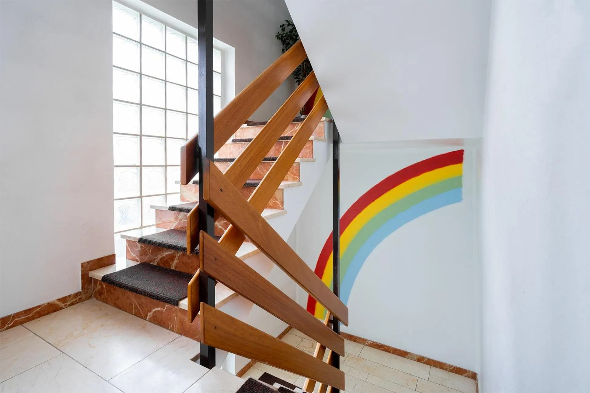 Decorative detail in Hotel Sonne