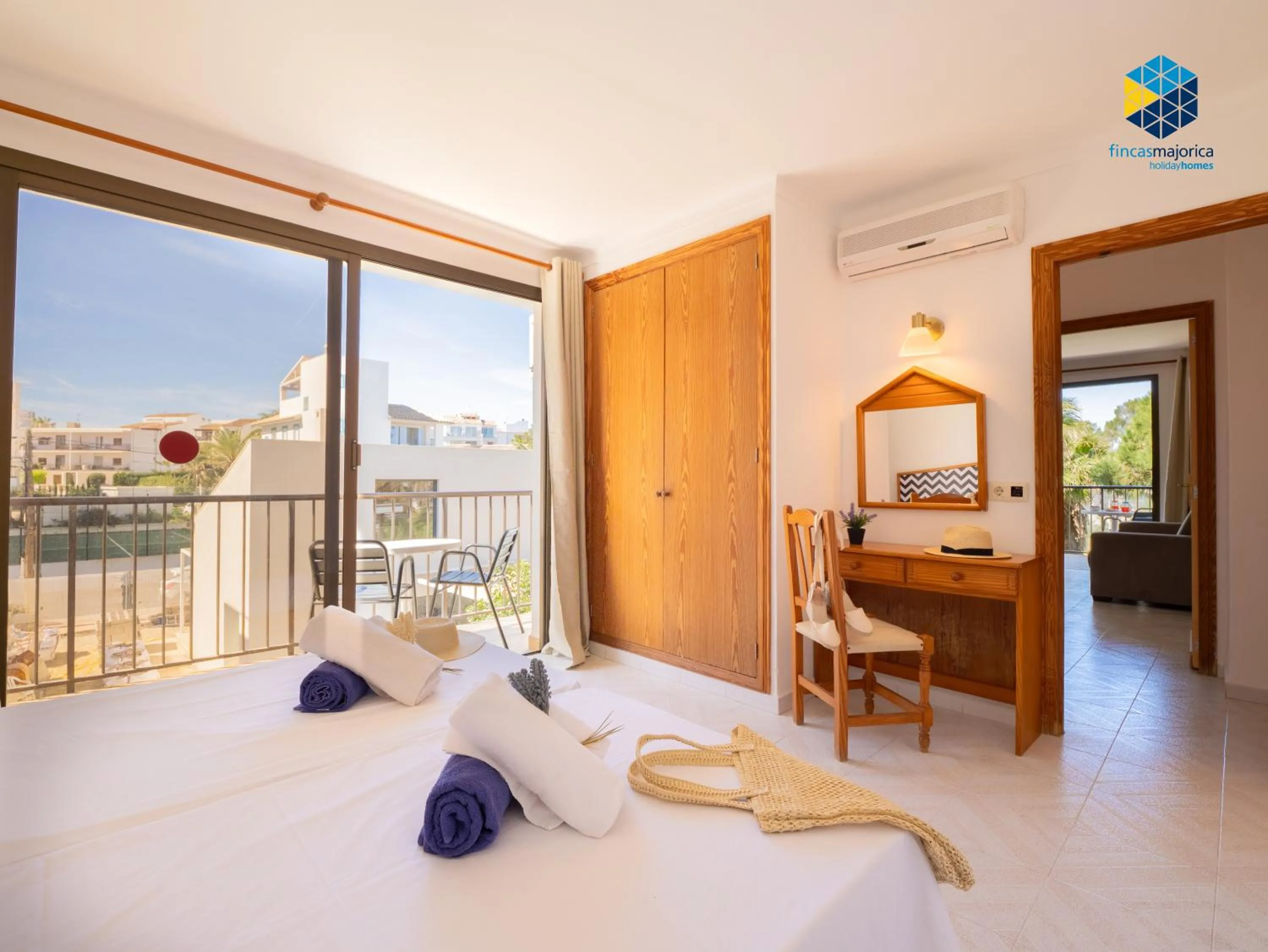 Bed in Apartamentos Bella María