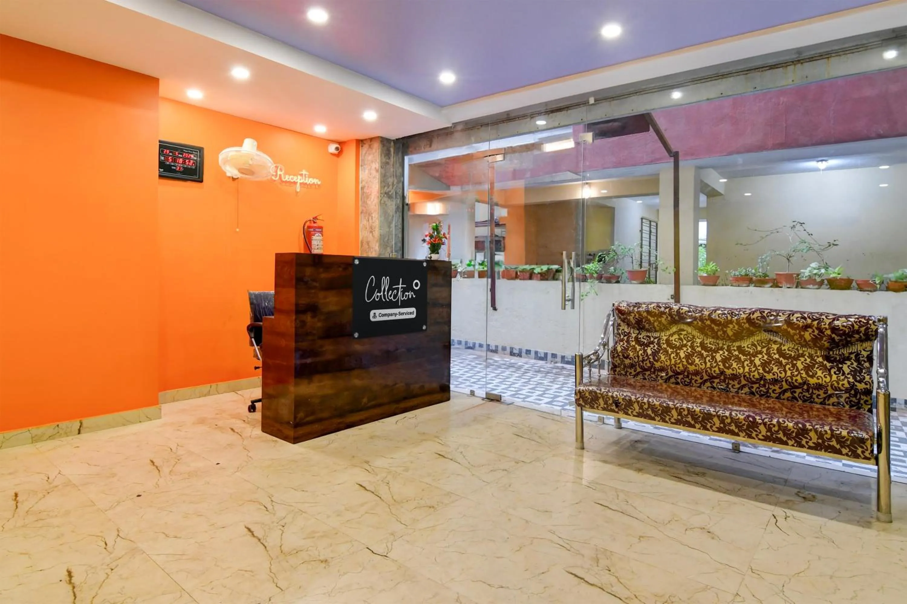 Lobby or reception in Super Collection O New Town Near OM Sweets Formerly Shiva Inn