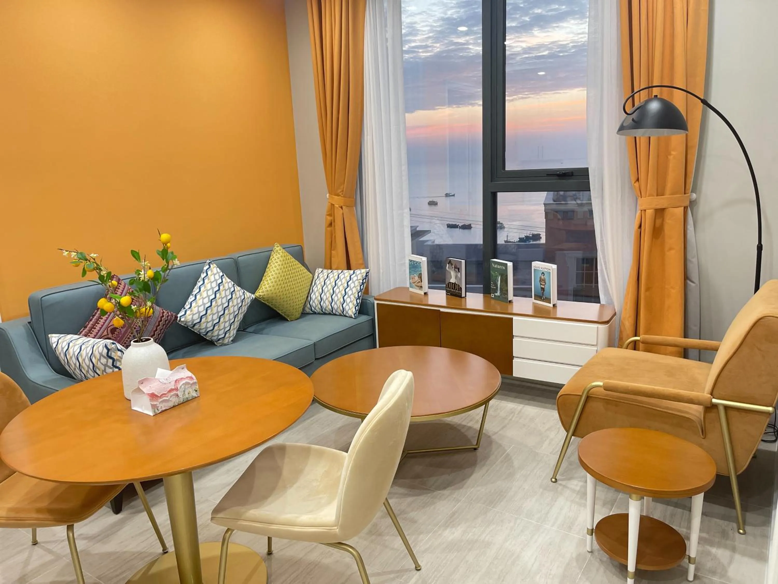 Living room in We Young Apartments by HOFs - Fireworks & Ocean view