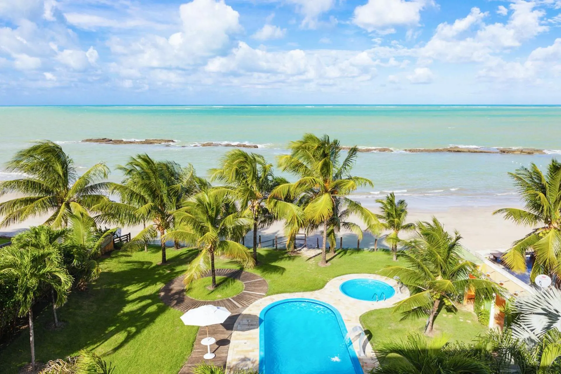 Natural landscape in ApartHotel Praia dos Carneiros