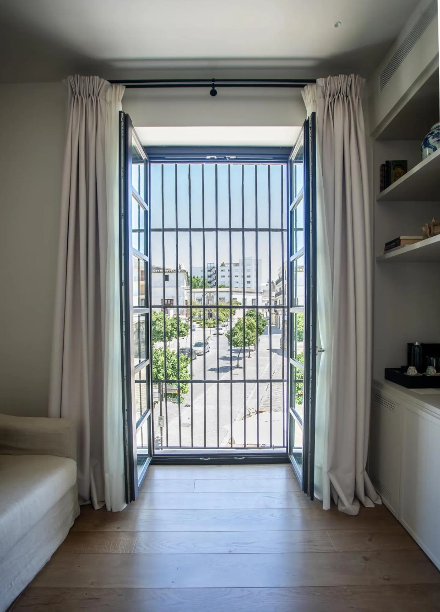 View (from property/room), Bed in Hotel Boutique Sidonia