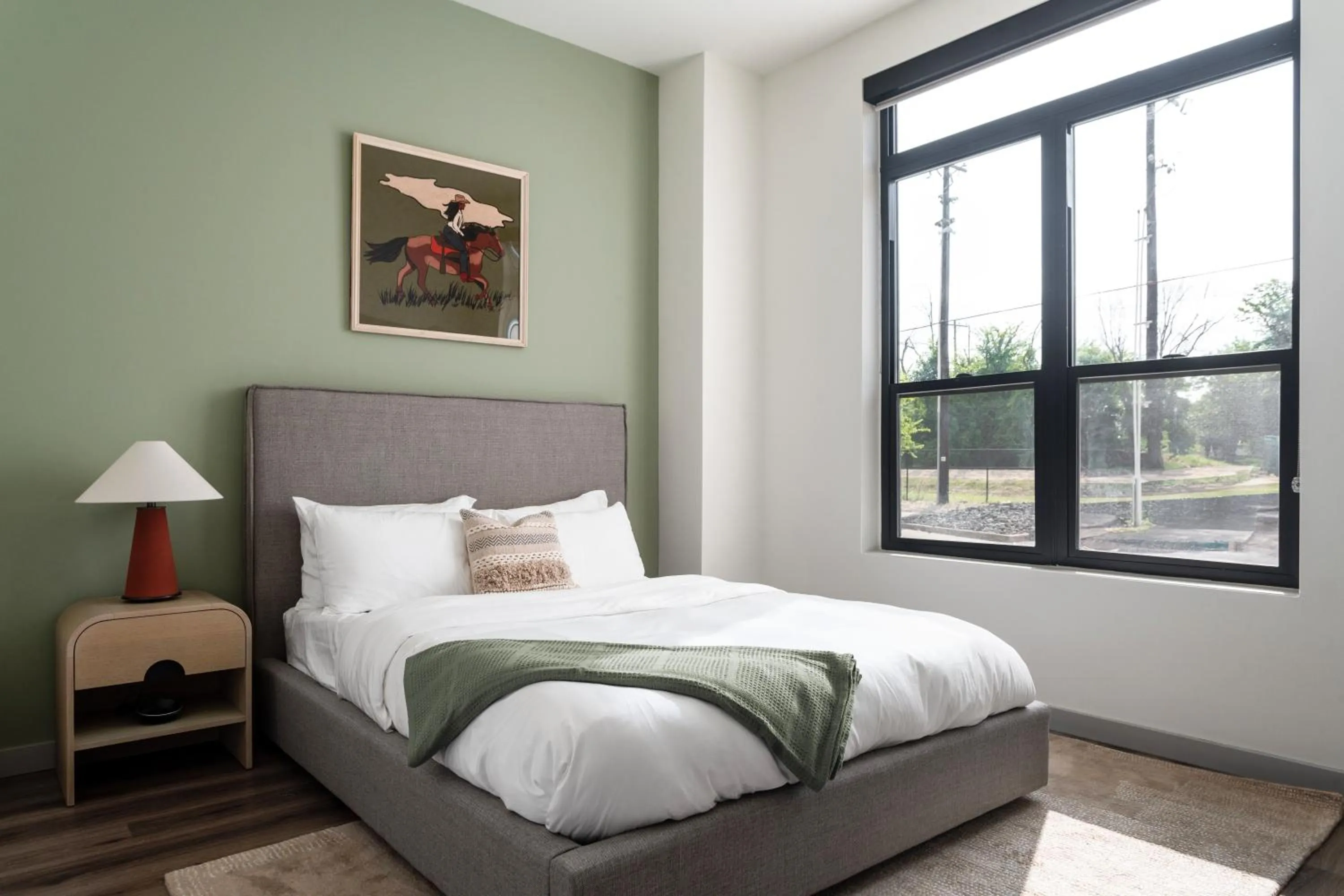 Bedroom, Bed in Mint House Fort Worth - Cultural District