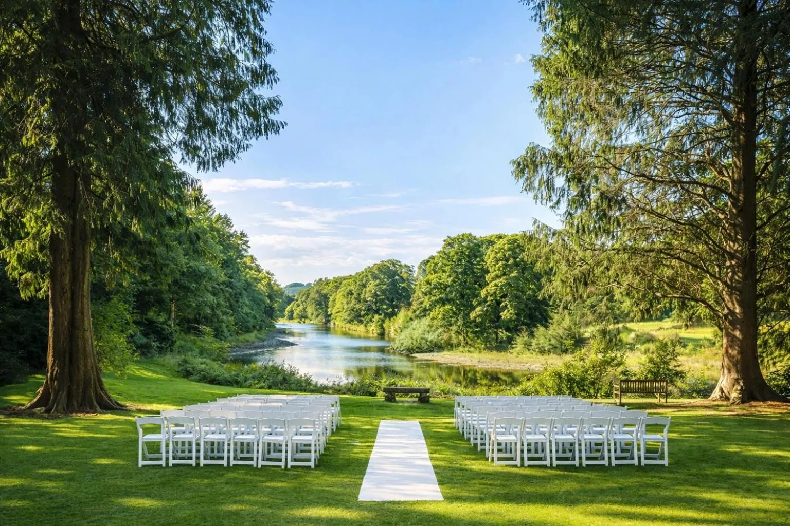 Natural landscape in Friars Carse Country House Hotel