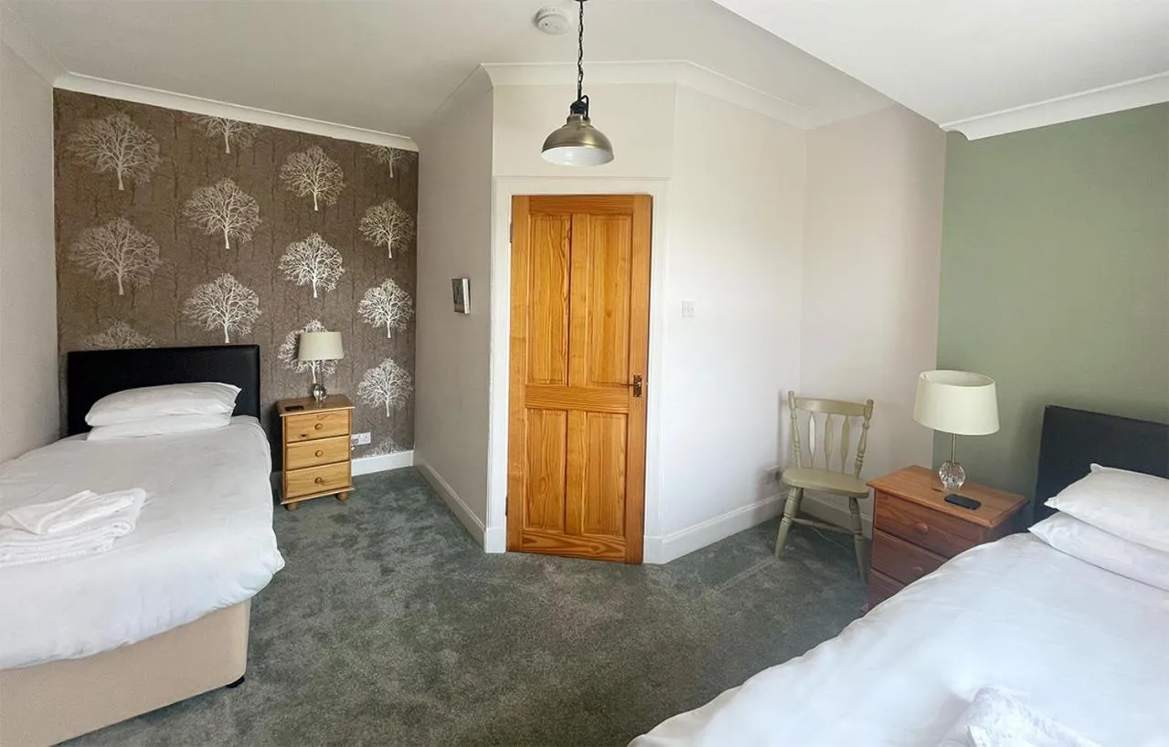 Bed in Friars Carse Country House Hotel