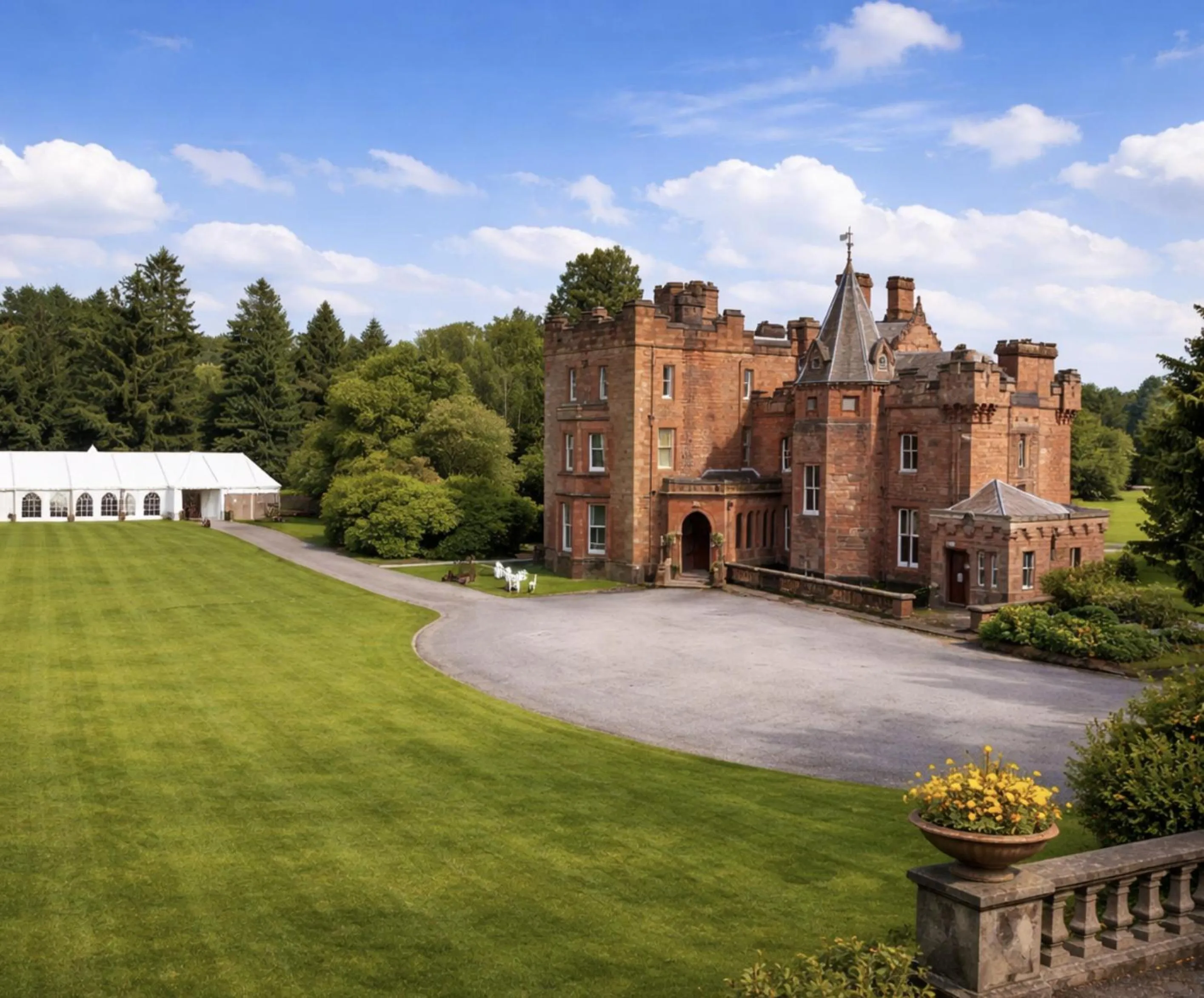 Property building in Friars Carse Country House Hotel